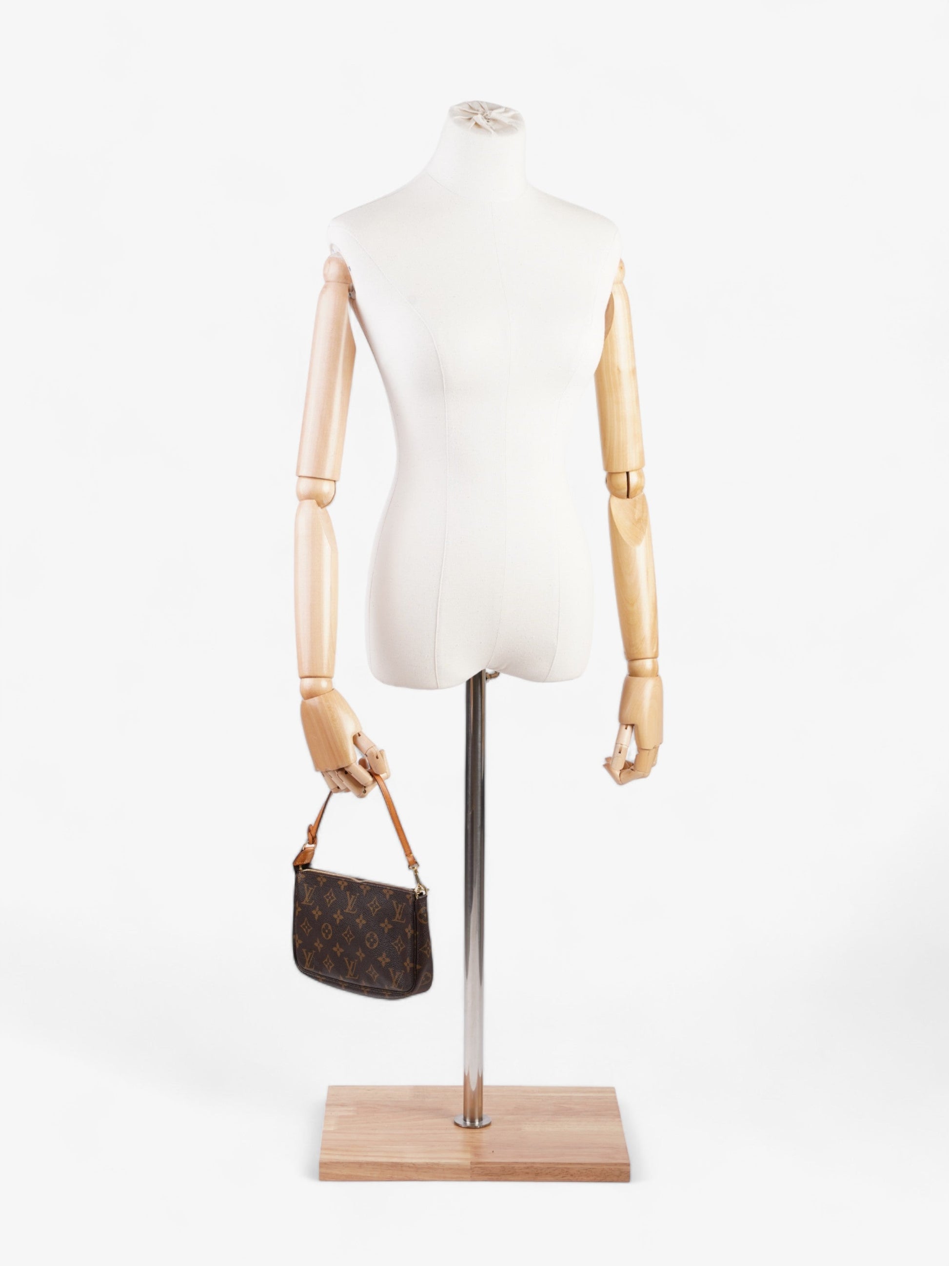 Louis Vuitton Pochette Accessoires Coated Monogram Canvas Coated Canvas Apparel Canvas 8