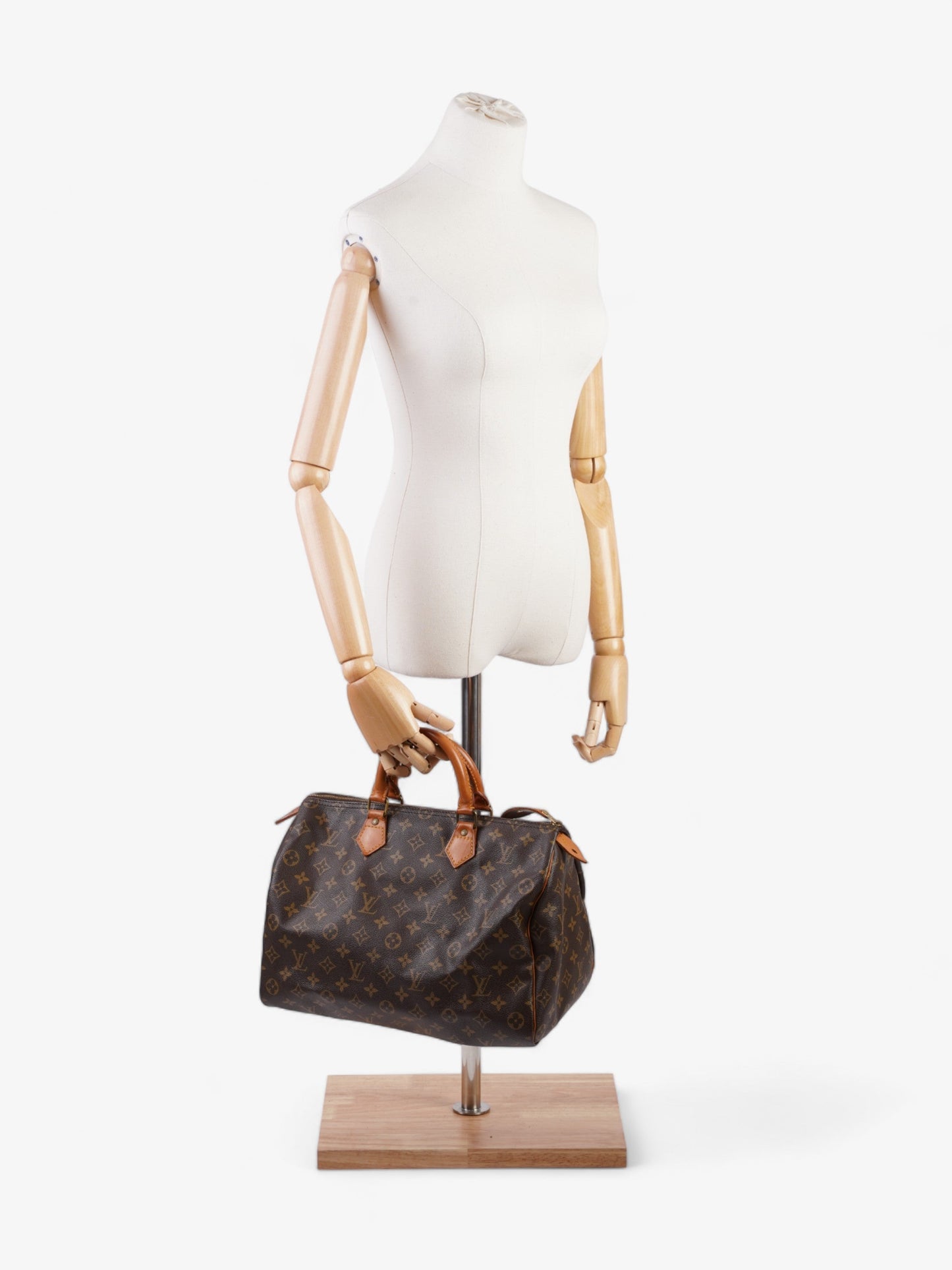 Louis Vuitton Speedy Coated 35 Monogram Canvas Coated Canvas Apparel Canvas 63