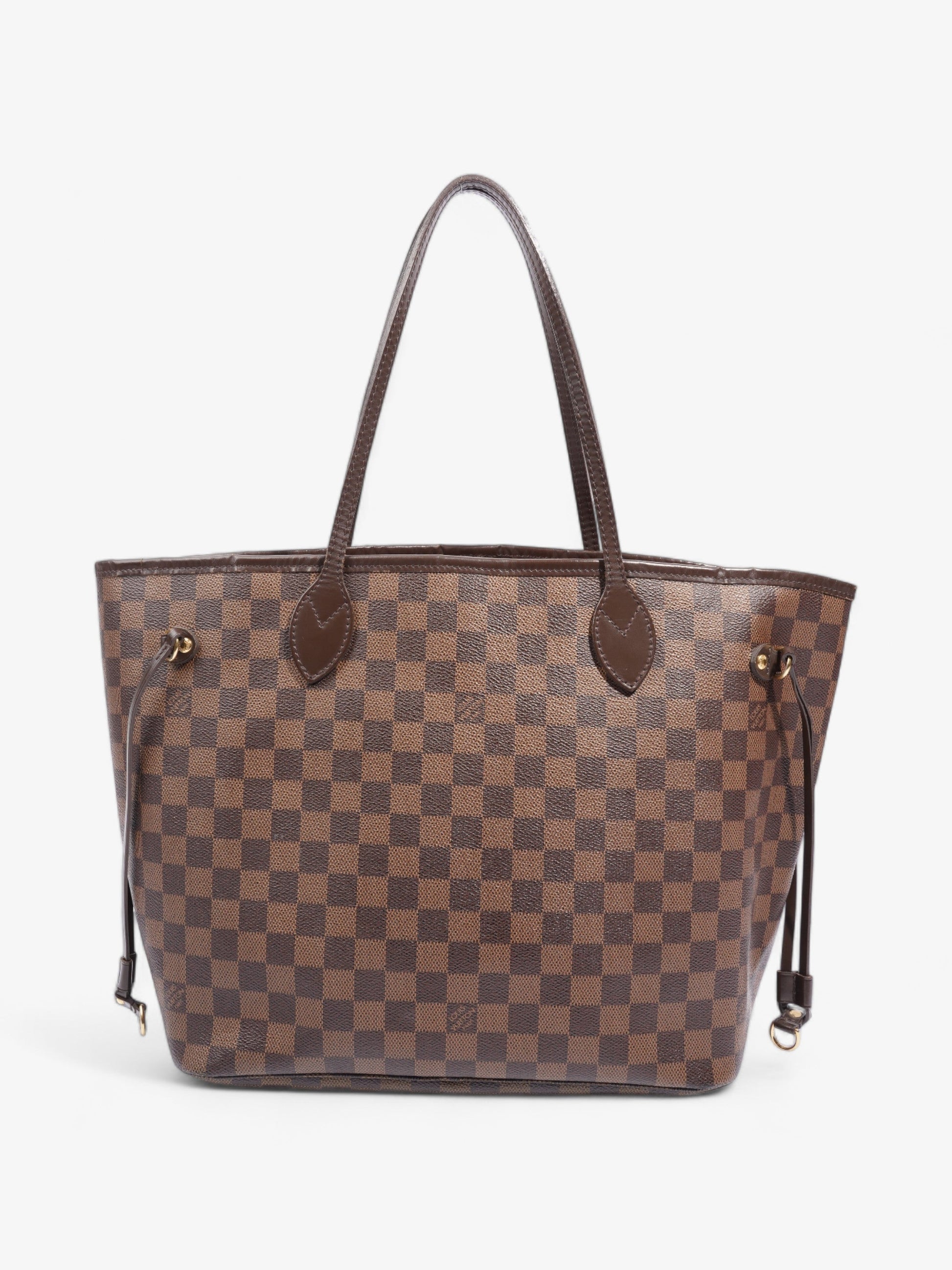Louis Vuitton Neverfull Ebene Coated MM Damier Canvas Coated Canvas Apparel Mm 2