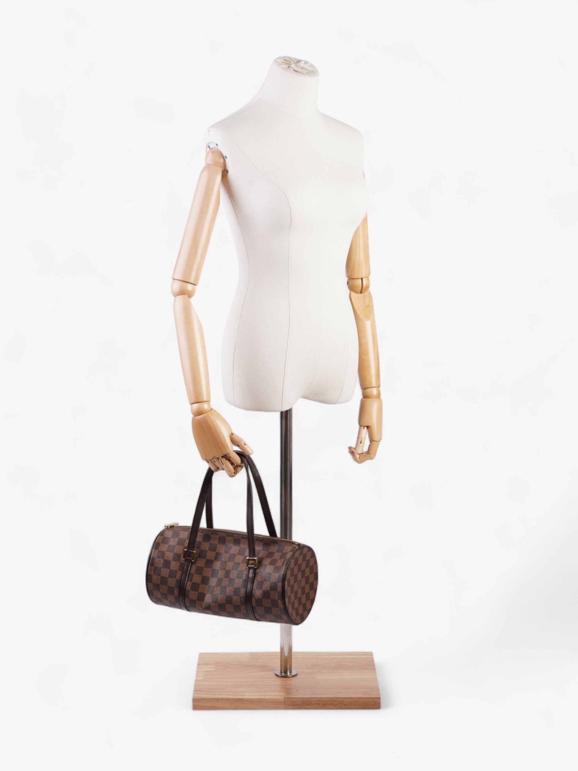 Louis Vuitton Papillon Ebene Coated 30 Damier Canvas Coated Canvas Apparel 13