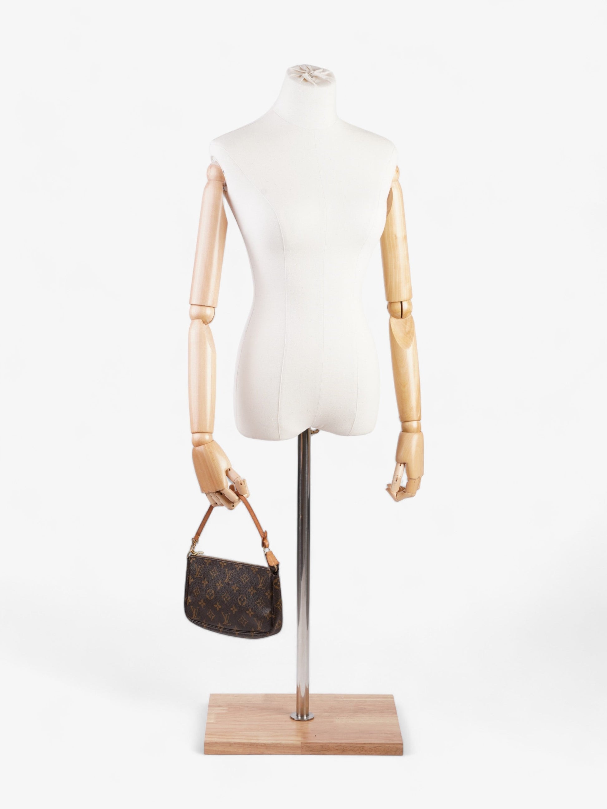 Louis Vuitton Pochette Accessoires Coated Monogram Canvas Coated Canvas Apparel 57