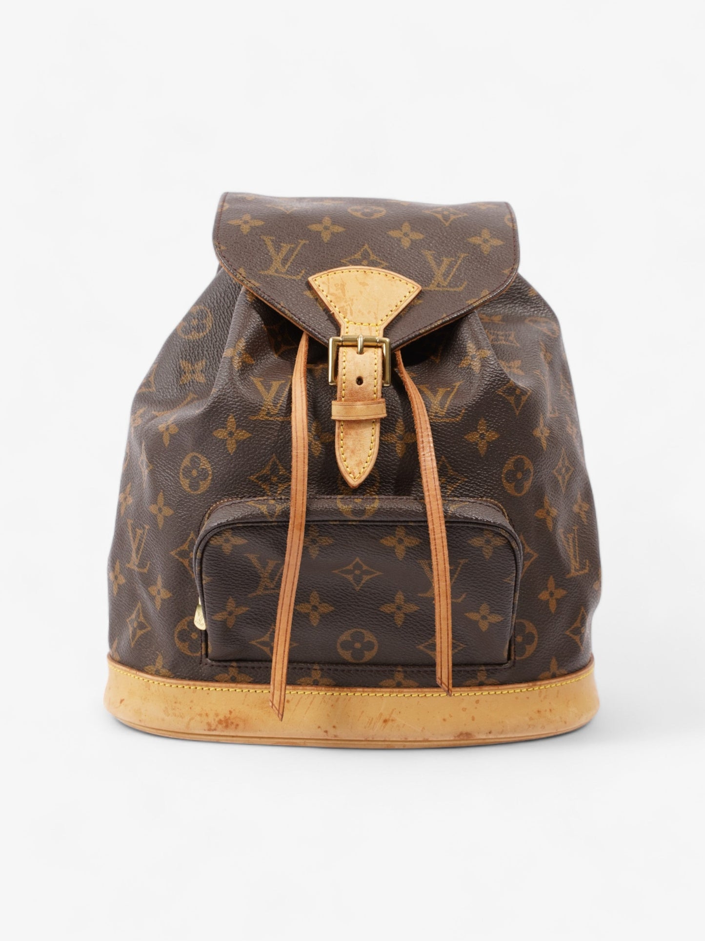Louis Vuitton Montsouris Coated MM Monogram Canvas Coated Canvas Apparel Canvas Mm