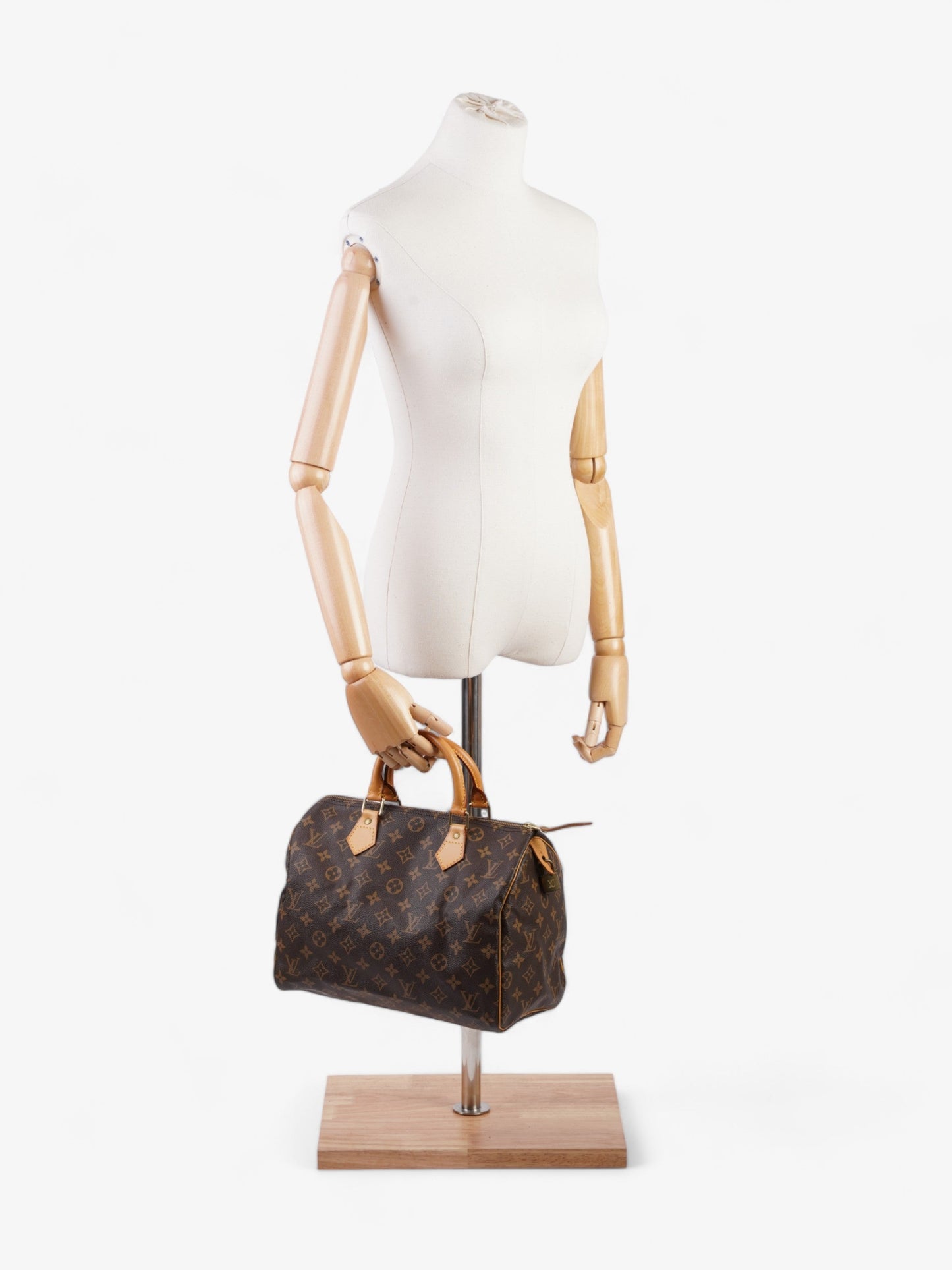 Louis Vuitton Speedy Coated 30 Monogram Canvas Coated Canvas Apparel Canvas 65