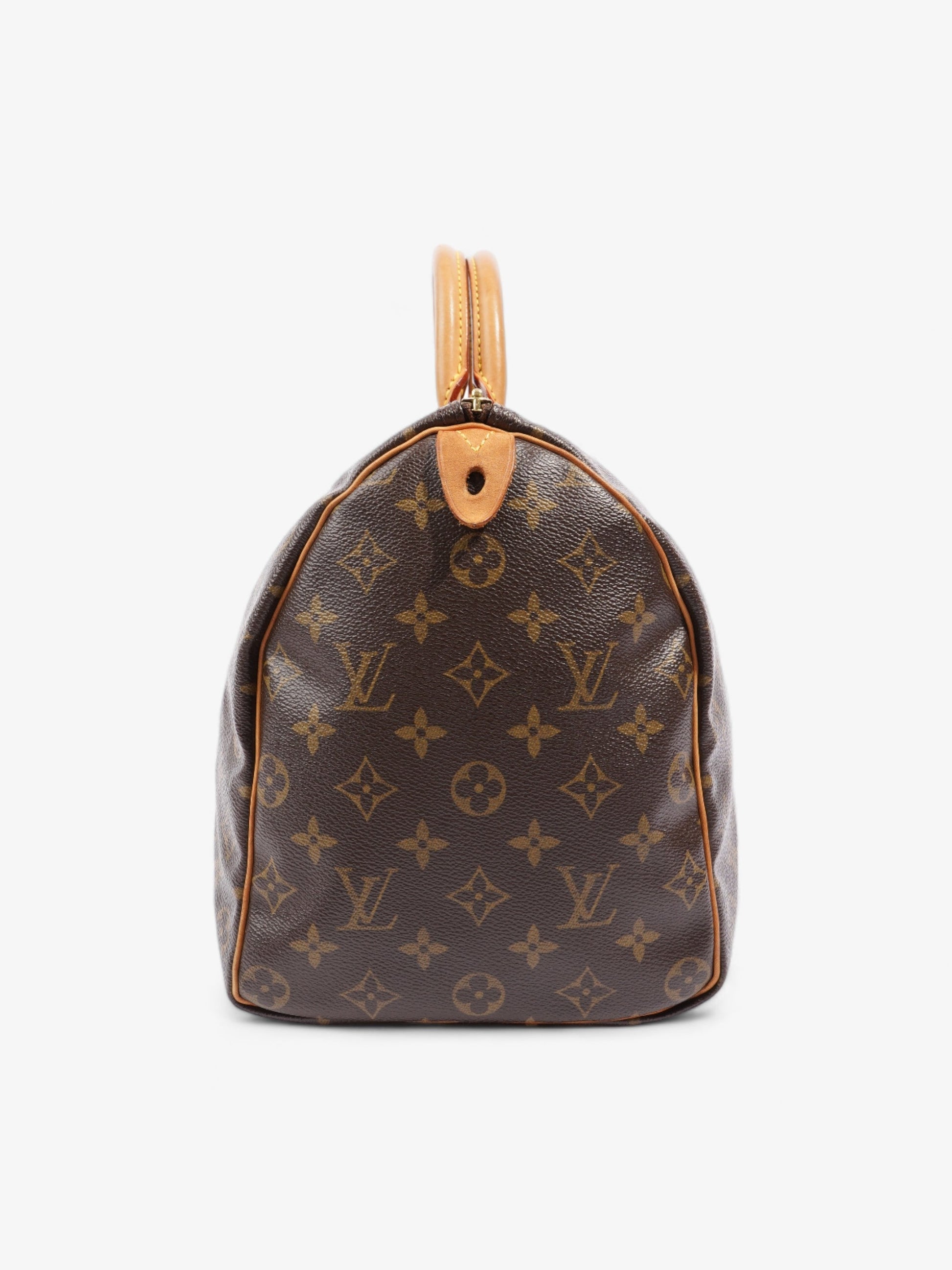 Louis Vuitton Speedy Coated 35 Monogram Canvas Coated Canvas Apparel Canvas 52