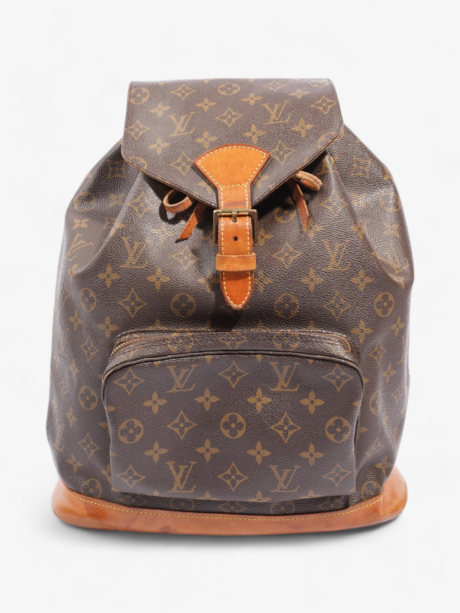 Louis Vuitton Montsouris Coated GM Monogram Canvas Coated Canvas Apparel Canvas Gm