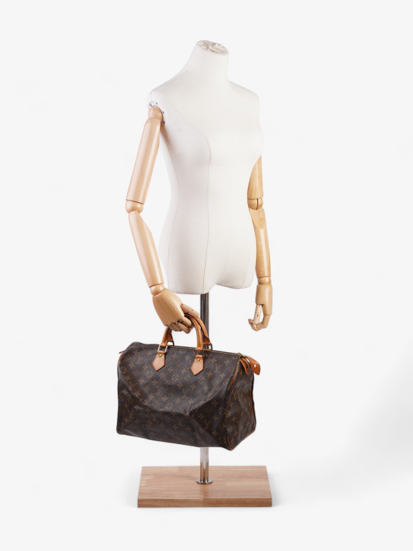 Louis Vuitton Speedy Coated 35 Monogram Canvas Coated Canvas Apparel Canvas 59