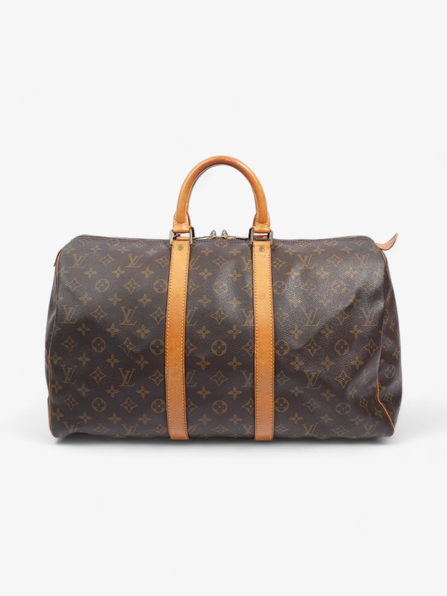 Louis Vuitton Keepall Coated 45 Monogram Canvas Coated Canvas Apparel Canvas 45