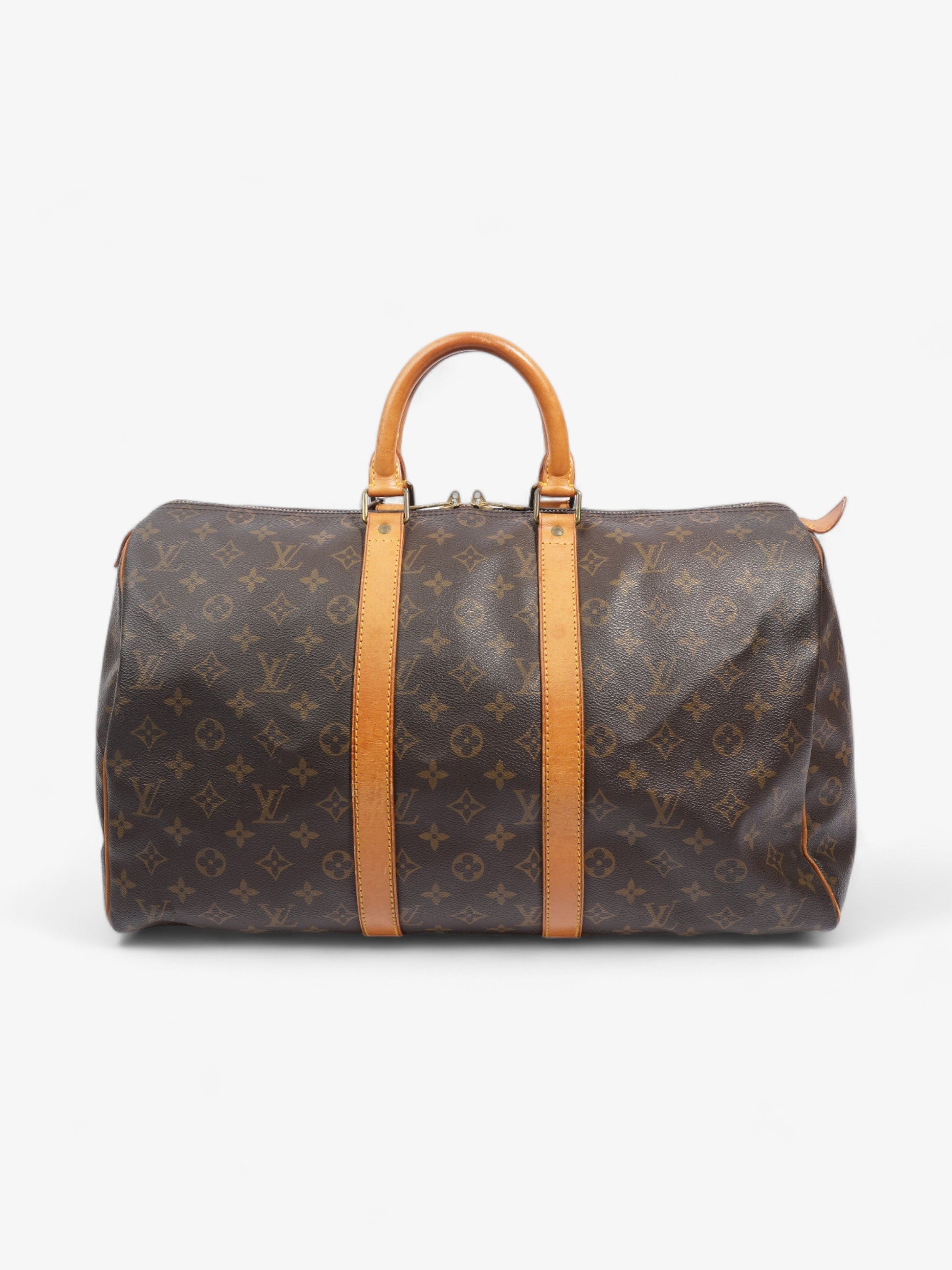 Louis Vuitton Keepall Coated 45 Monogram Canvas Coated Canvas Apparel Canvas 45