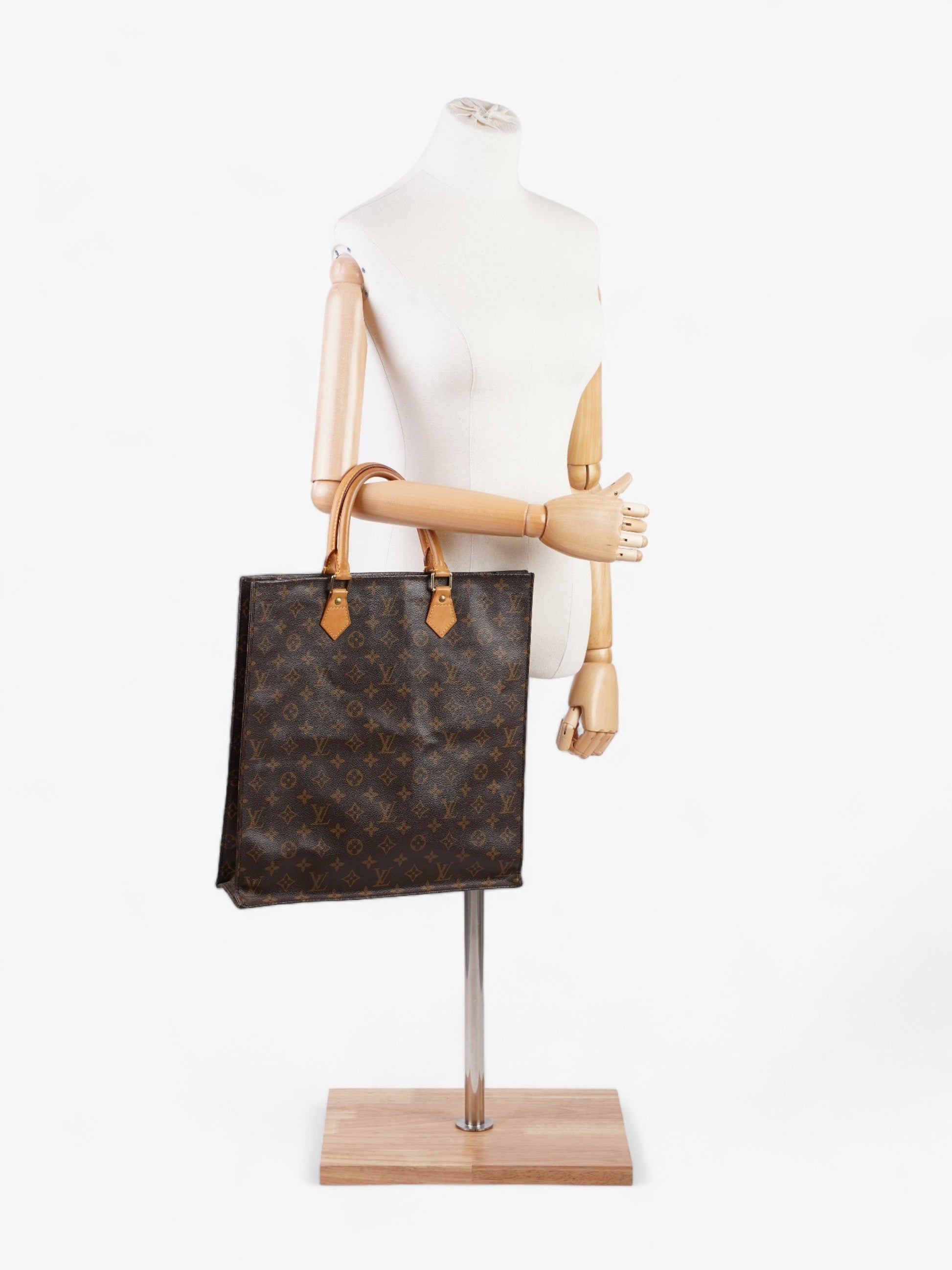Louis Vuitton Sac Plat Coated Monogram Canvas Coated Canvas Apparel Coated Canvas