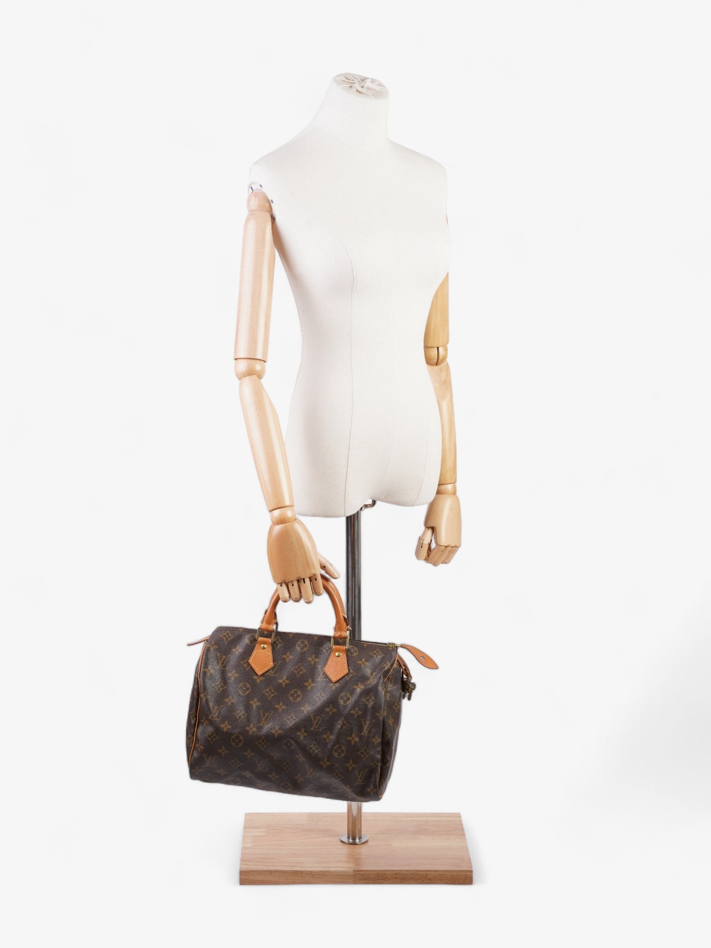 Louis Vuitton Speedy Coated 30 Monogram Canvas Coated Canvas Apparel Canvas 75