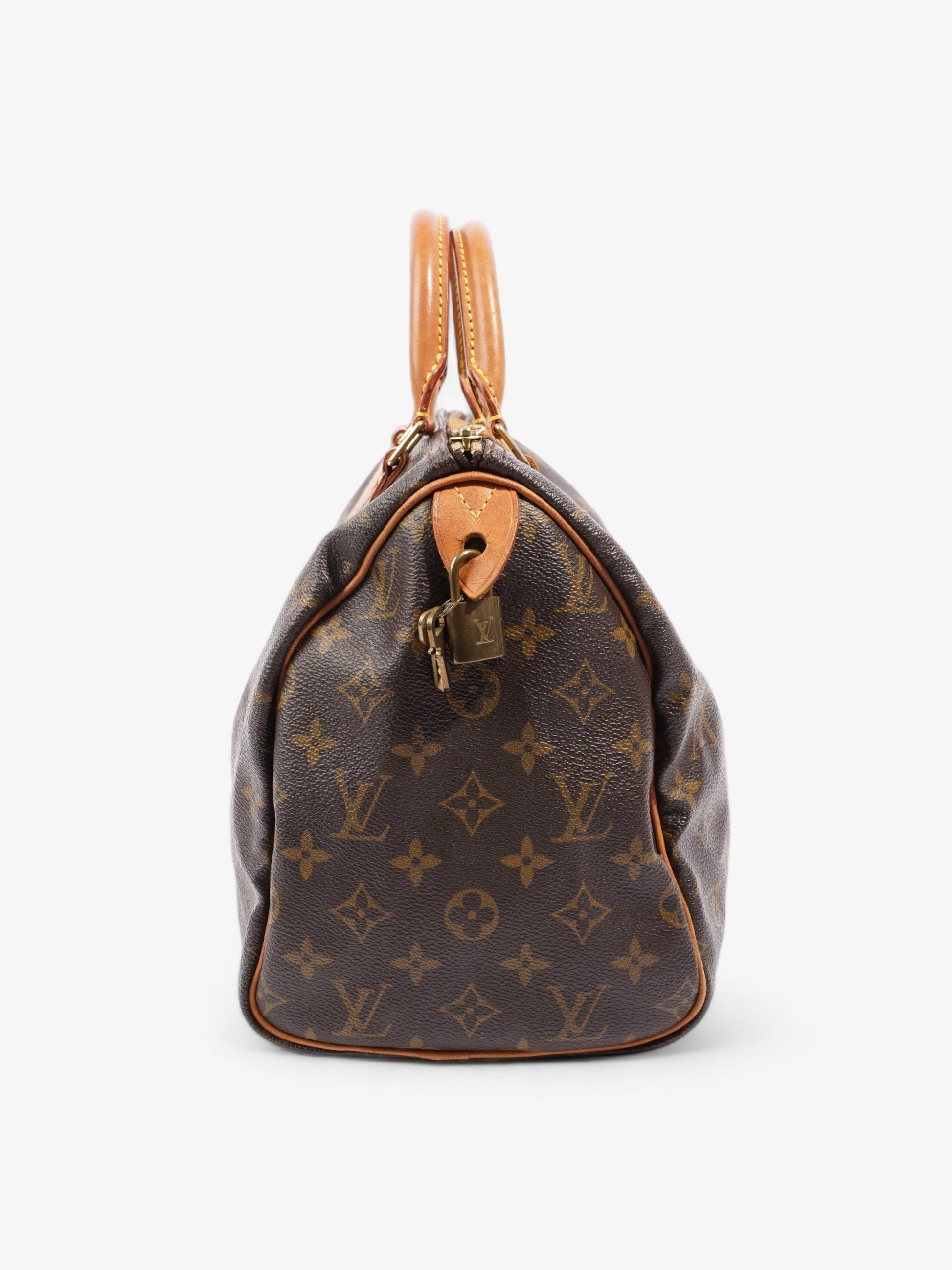 Louis Vuitton Speedy Coated 30 Monogram Canvas Coated Canvas Apparel Canvas 75