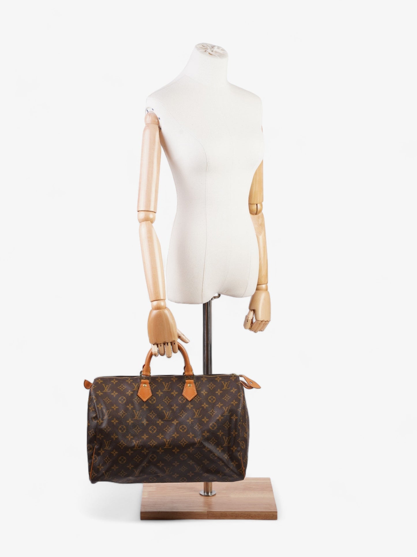 Louis Vuitton Speedy Coated 40 Monogram Canvas Coated Canvas Apparel Canvas 76