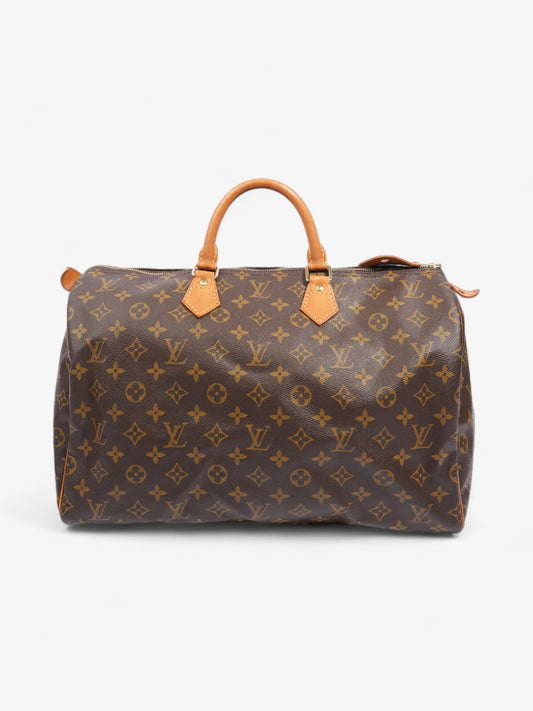 Louis Vuitton Speedy Coated 40 Monogram Canvas Coated Canvas Apparel Canvas 76