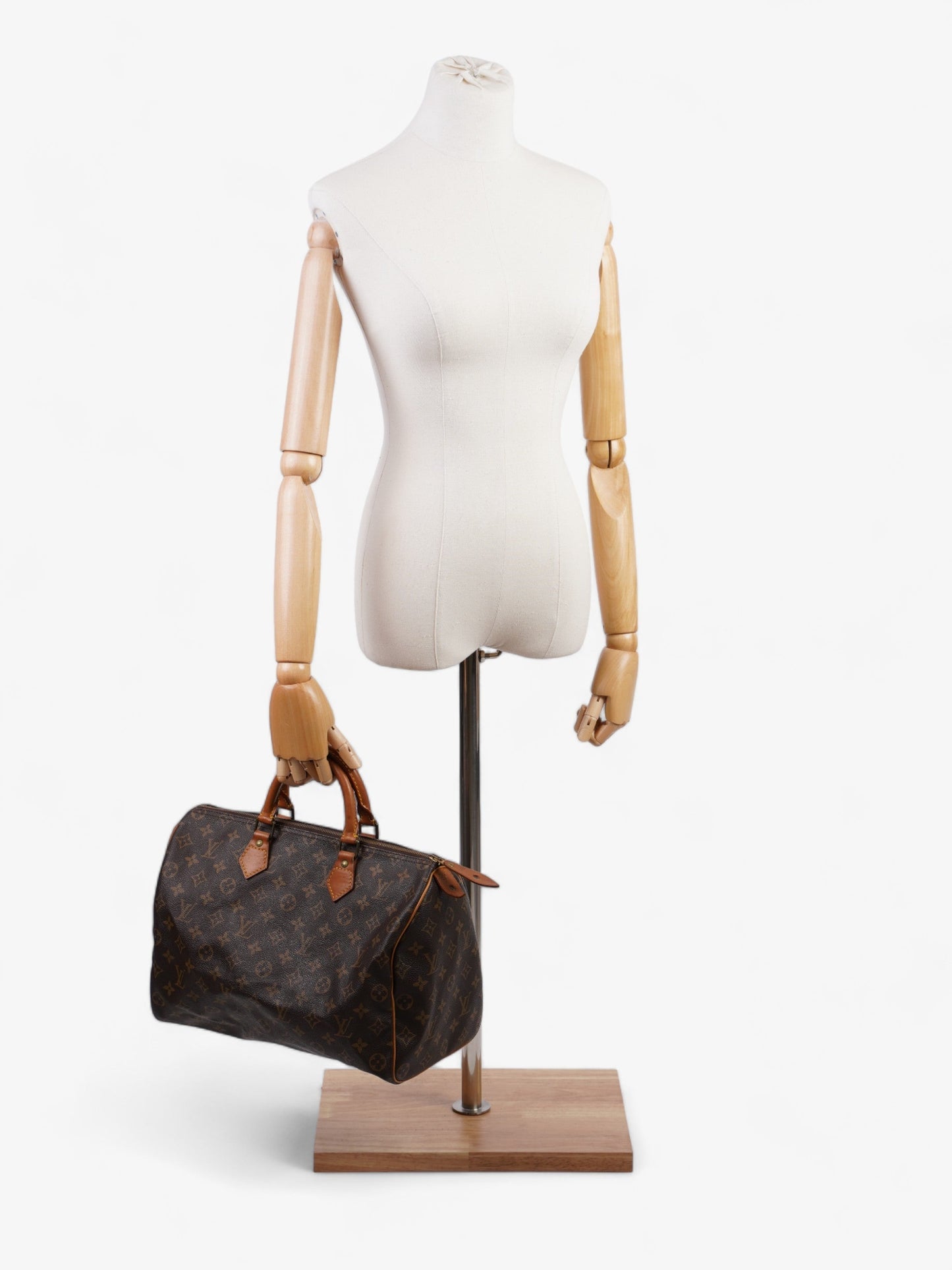 Louis Vuitton Speedy Coated 35 Monogram Canvas Coated Canvas Apparel Canvas 70