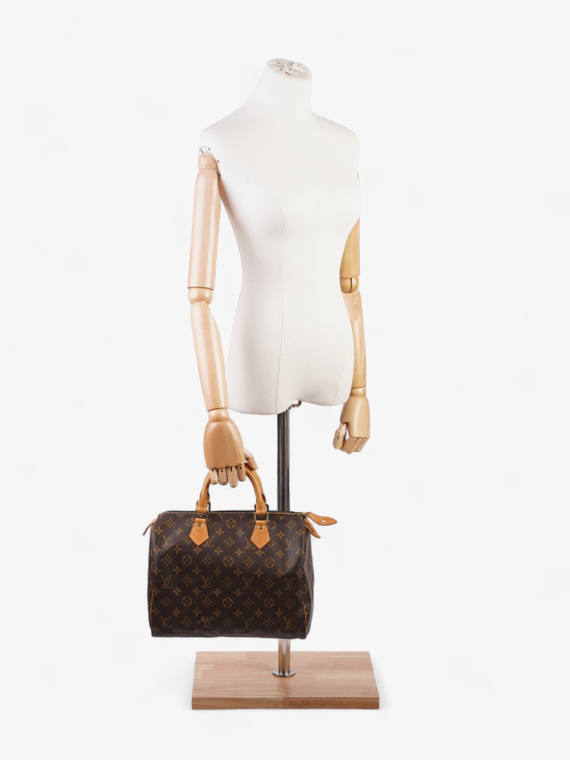 Louis Vuitton Speedy Coated 30 Monogram Canvas Coated Canvas Apparel Canvas 80