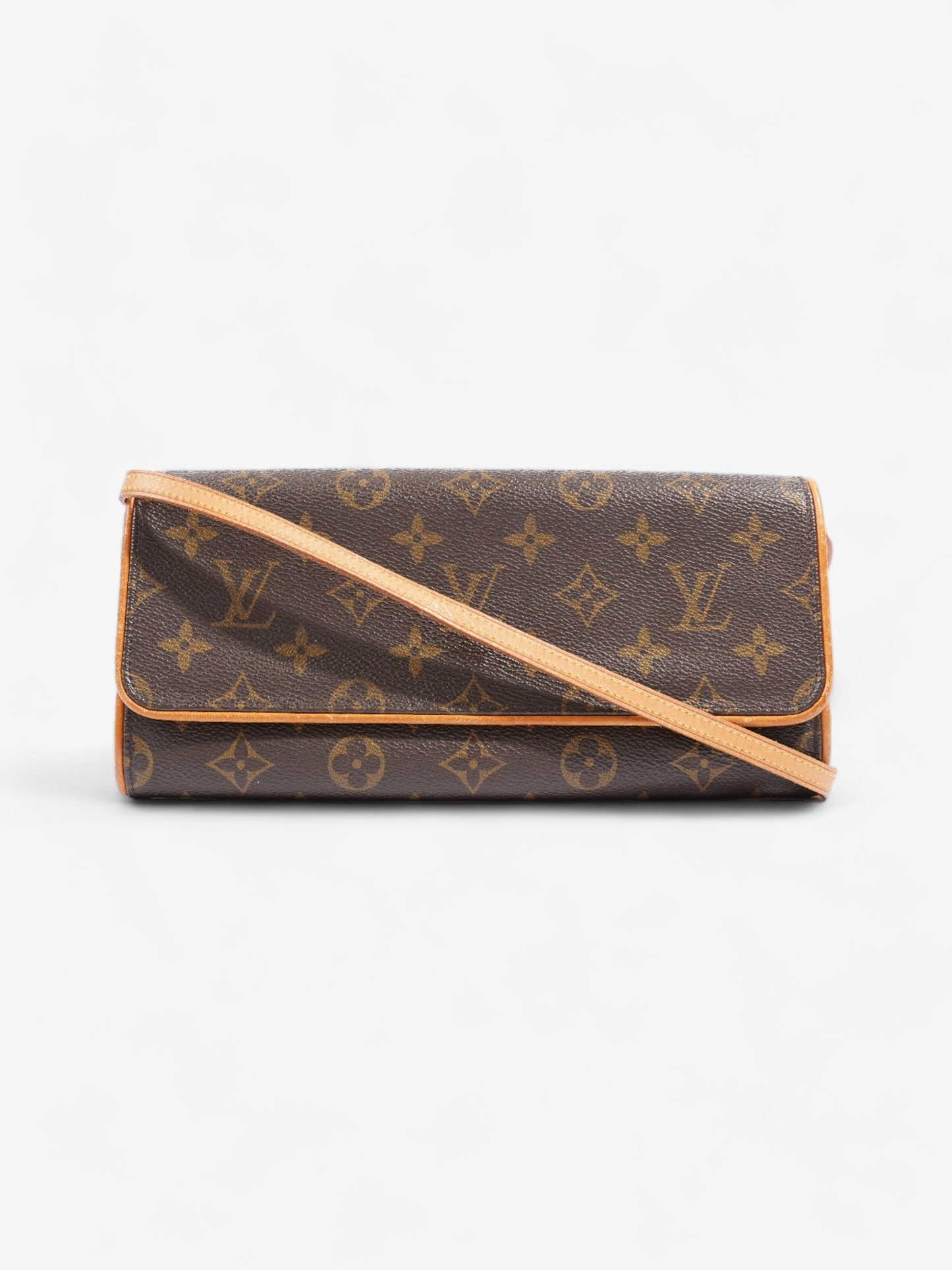 Louis Vuitton Twin Pochette Coated Monogram GM Canvas Coated Canvas Apparel Gm 2