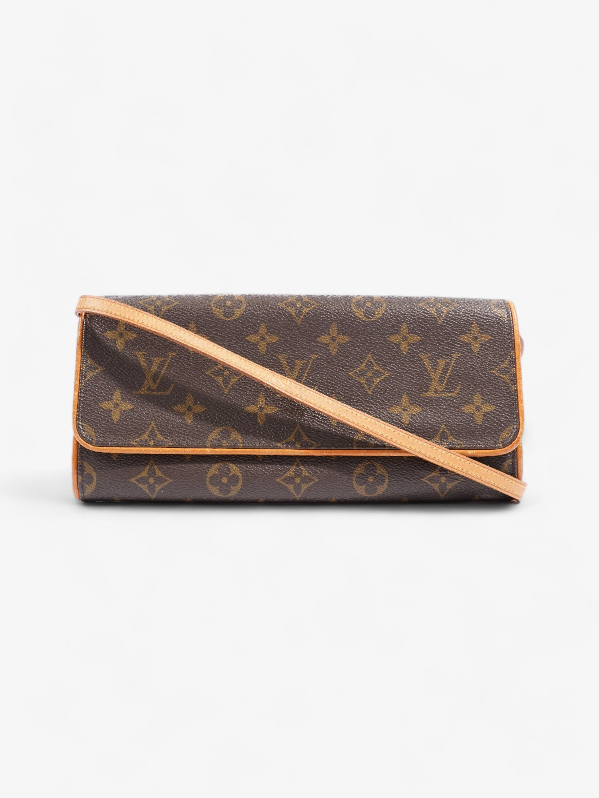 Louis Vuitton Twin Pochette Coated Monogram GM Canvas Coated Canvas Apparel Gm 2