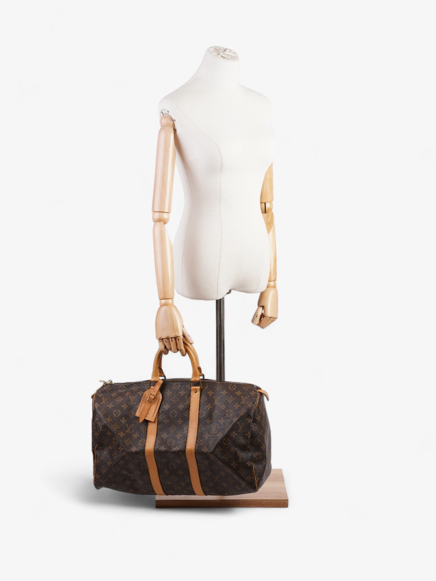Louis Vuitton Keepall Coated 45 Monogram Canvas Coated Canvas Apparel Canvas 47