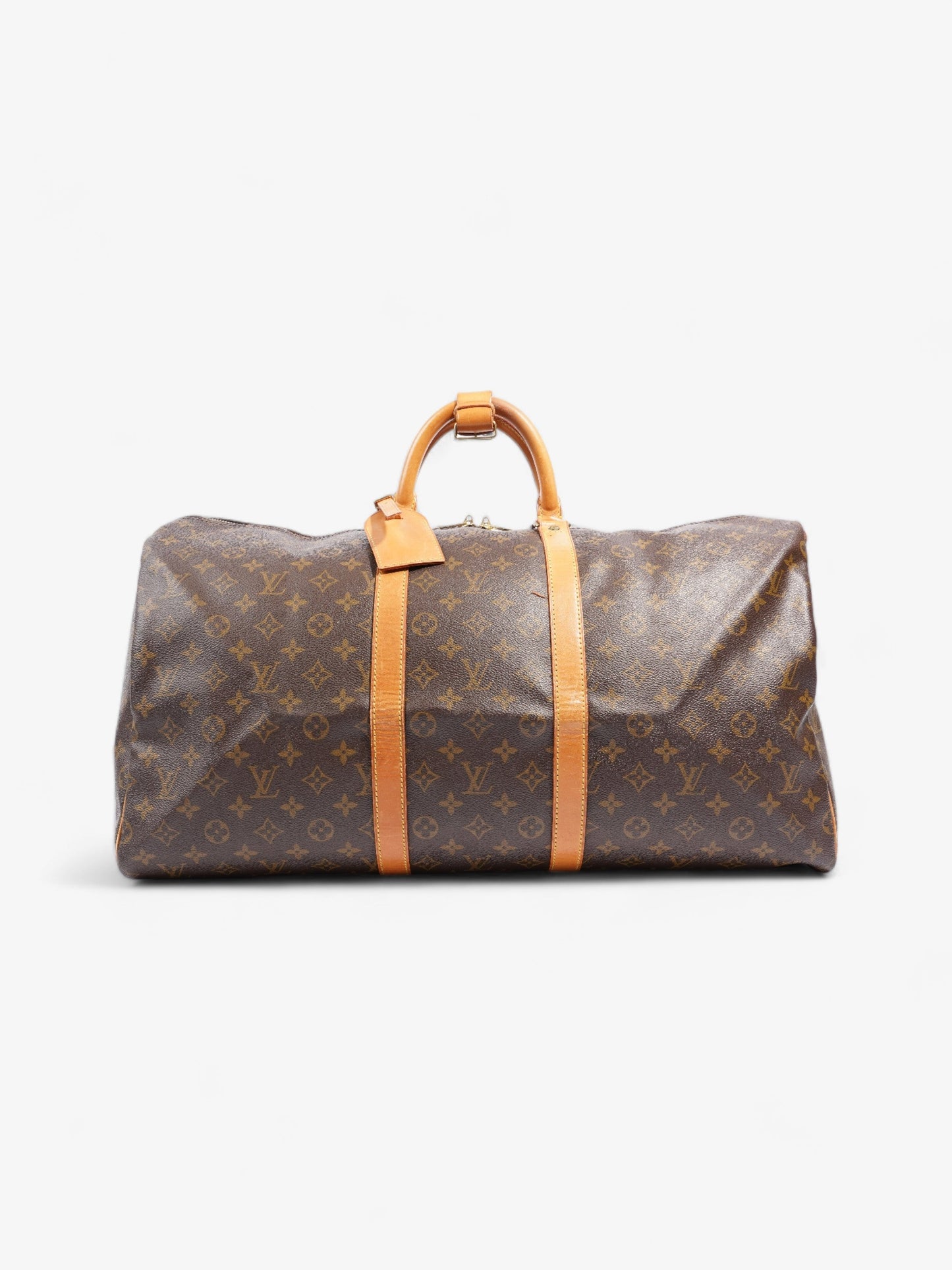 Louis Vuitton Keepall Coated 55 Monogram Canvas Coated Canvas Apparel Canvas 58