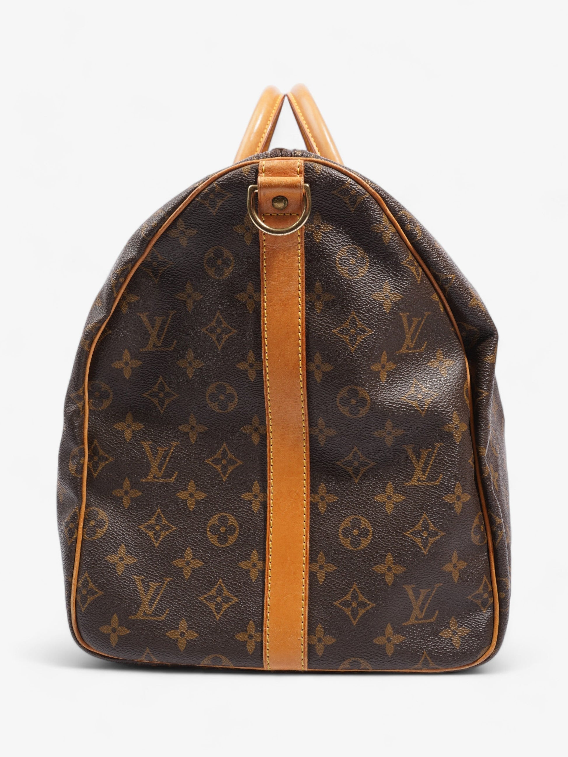 Louis Vuitton Keepall Bandouliere Coated 55 Monogram Canvas Coated Canvas Apparel Canvas 56