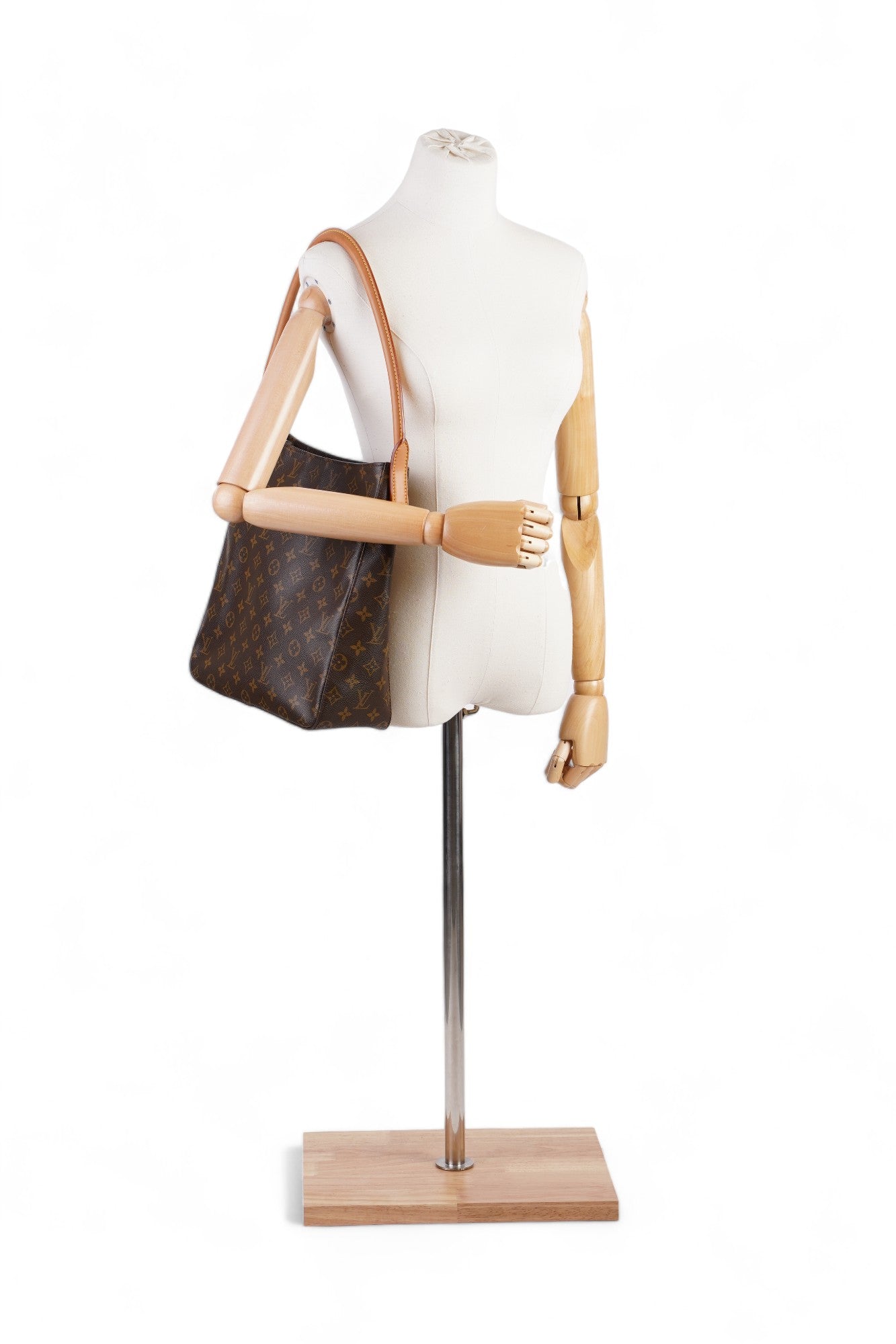 Louis Vuitton Looping Coated GM Monogram Canvas Apparel