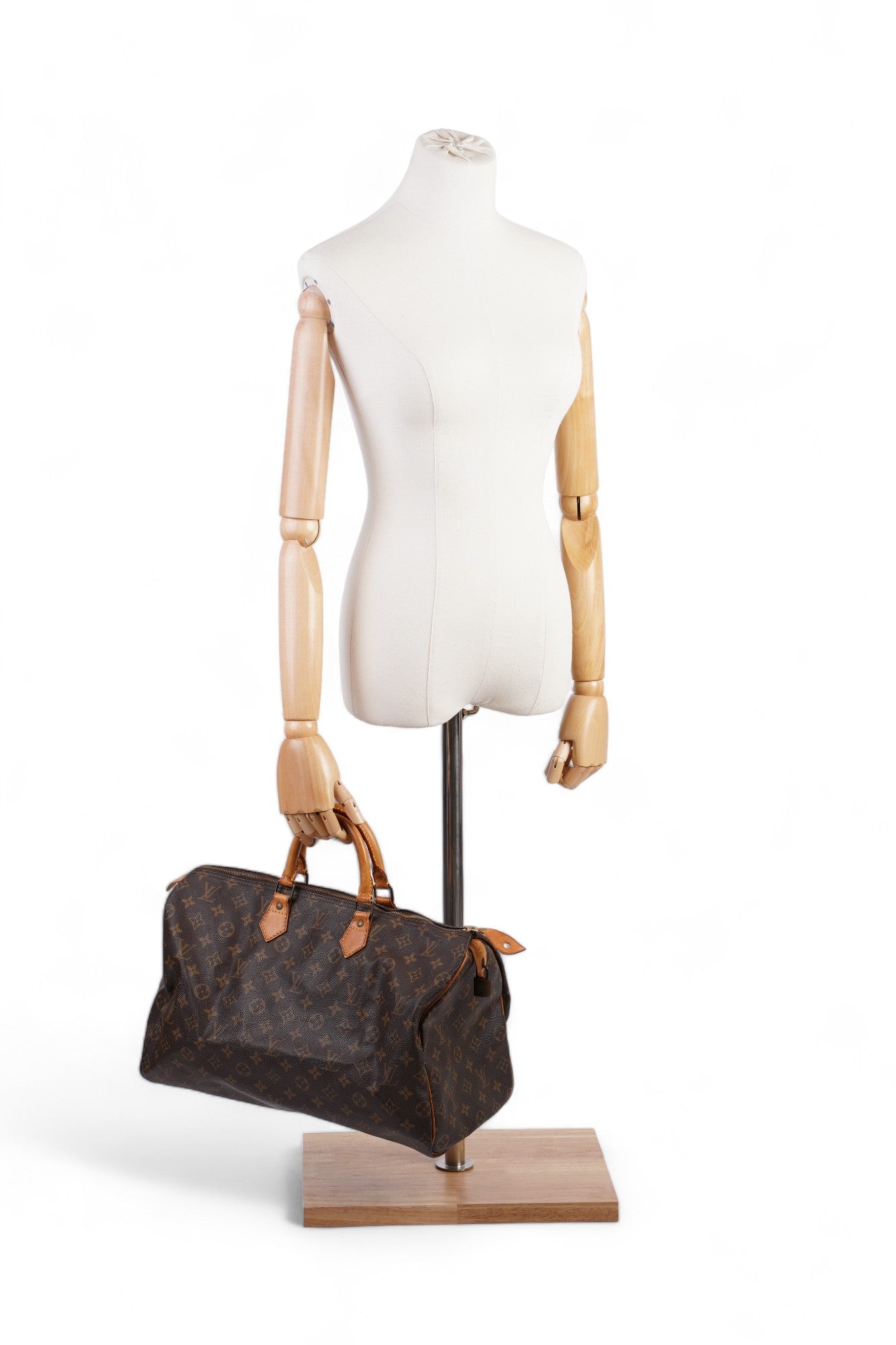 Louis Vuitton Speedy Coated 40 Monogram Canvas Coated Canvas Apparel Canvas 86