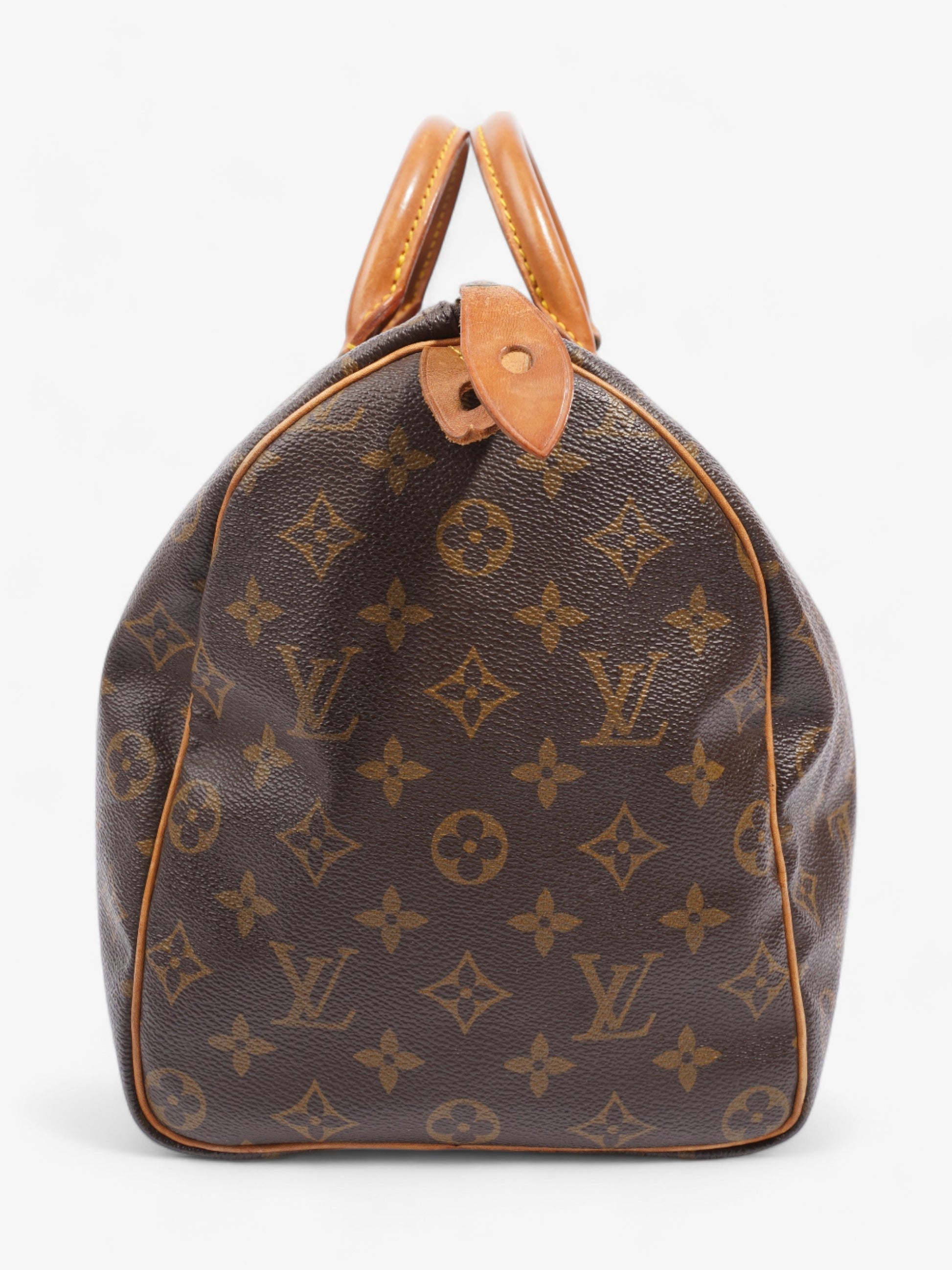 Louis Vuitton Speedy Coated 35 Monogram Canvas Coated Canvas Apparel Canvas 85