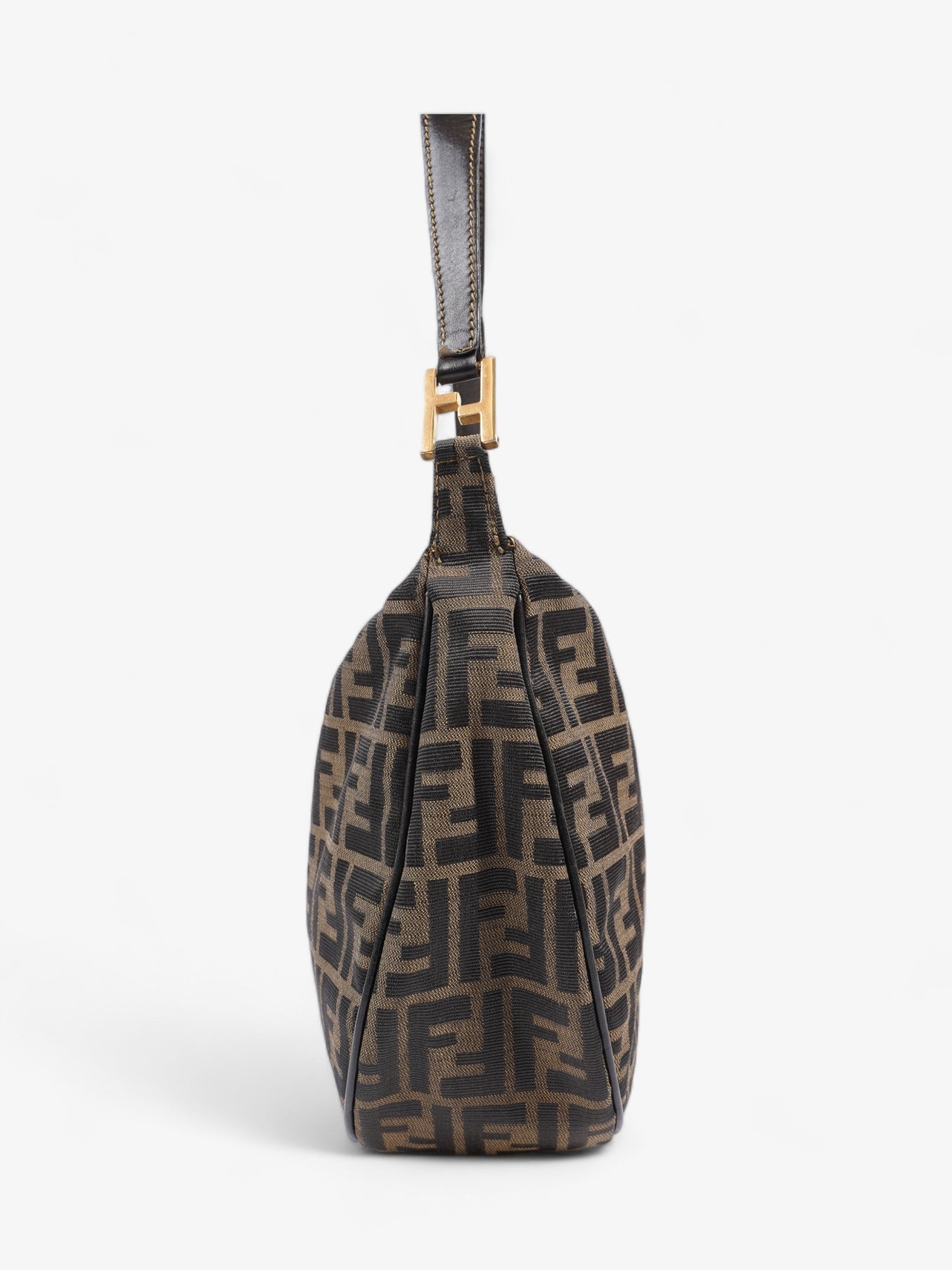 Fendi Shoulder Bag Zucca Canvas