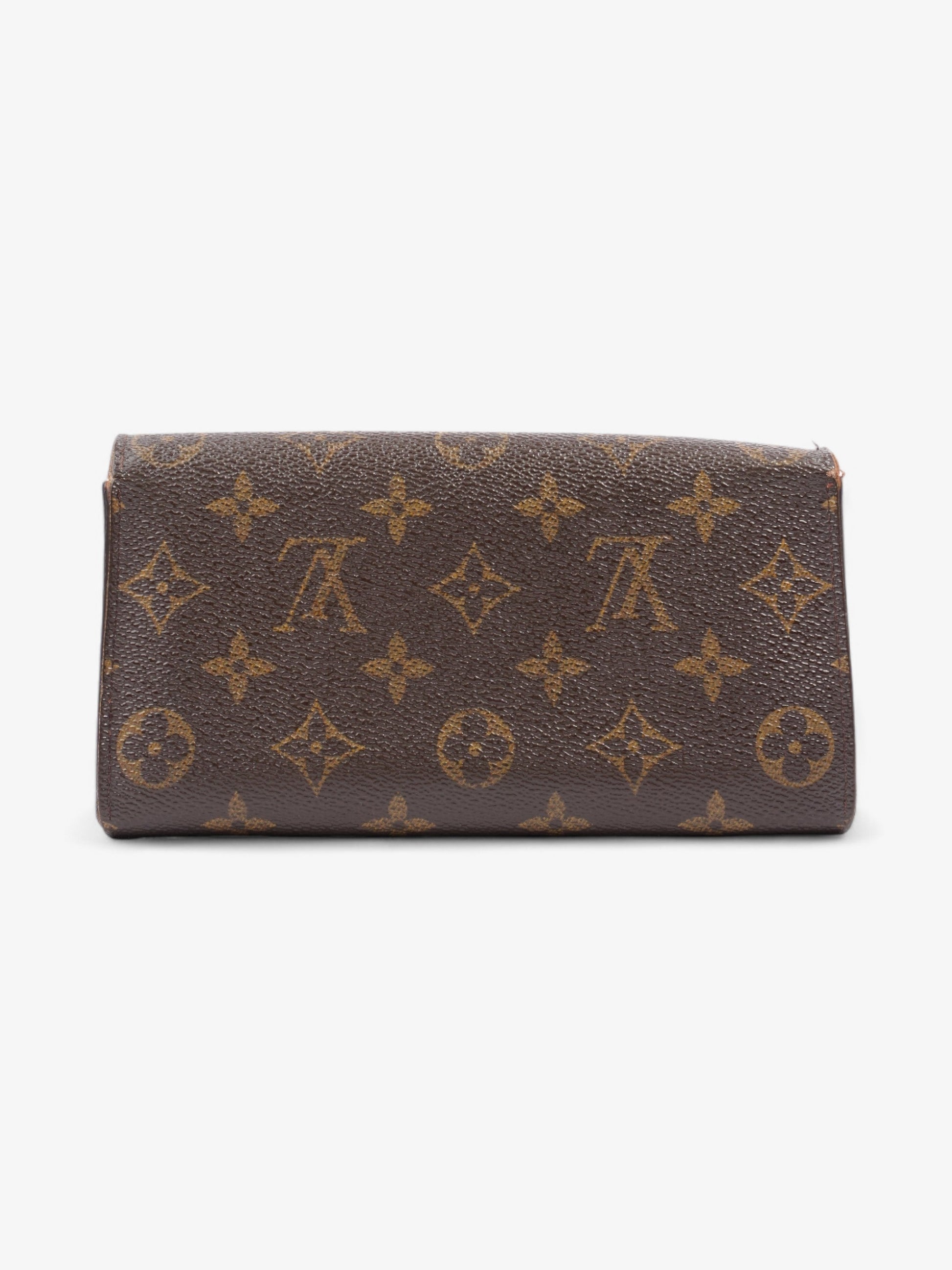 Louis Vuitton Portefeuille International Coated Monogram Canvas Coated Canvas Wallet Case Canvas 1