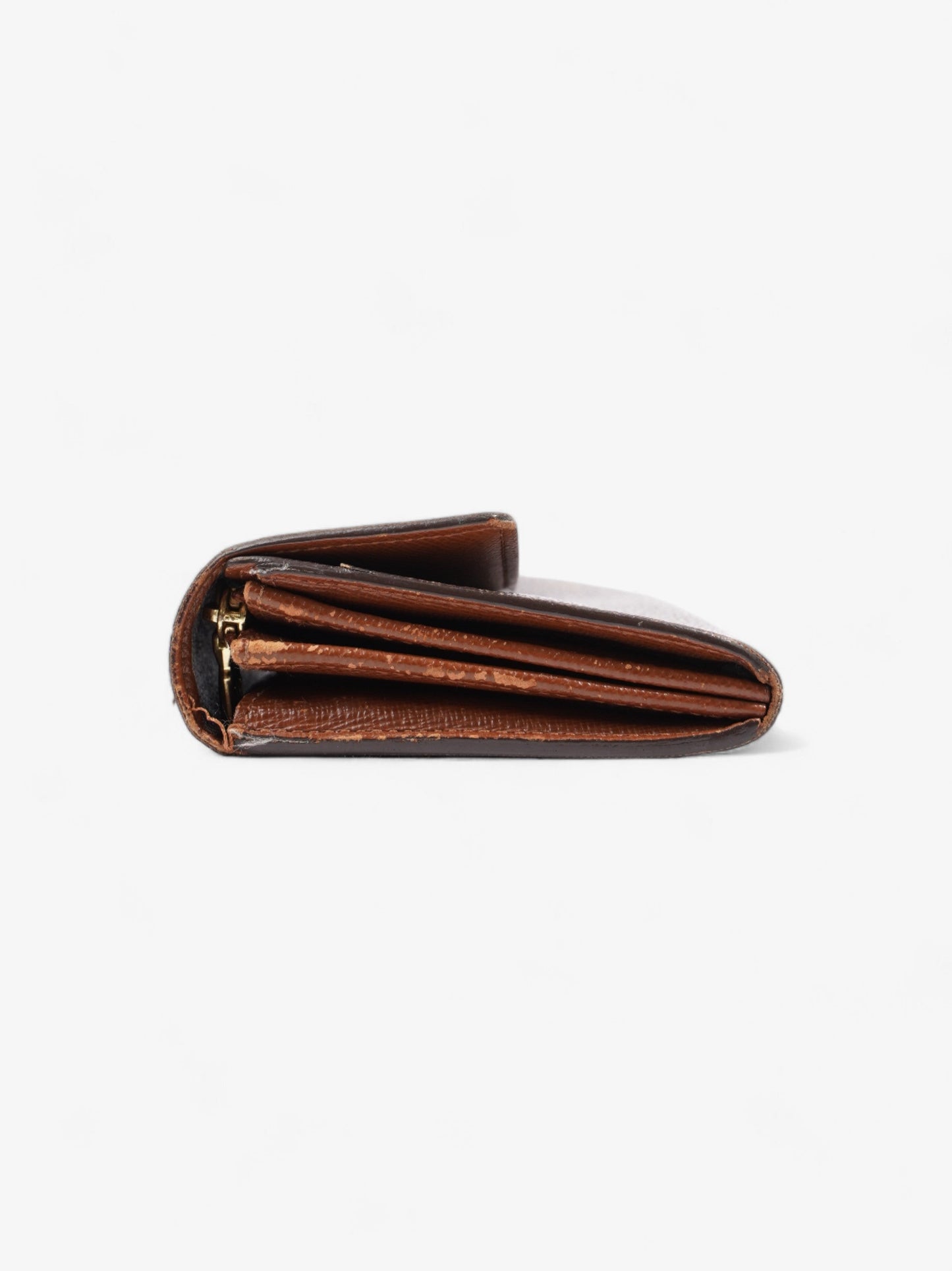Louis Vuitton Portefeuille International Coated Monogram Canvas Coated Canvas Wallet Case Canvas 1