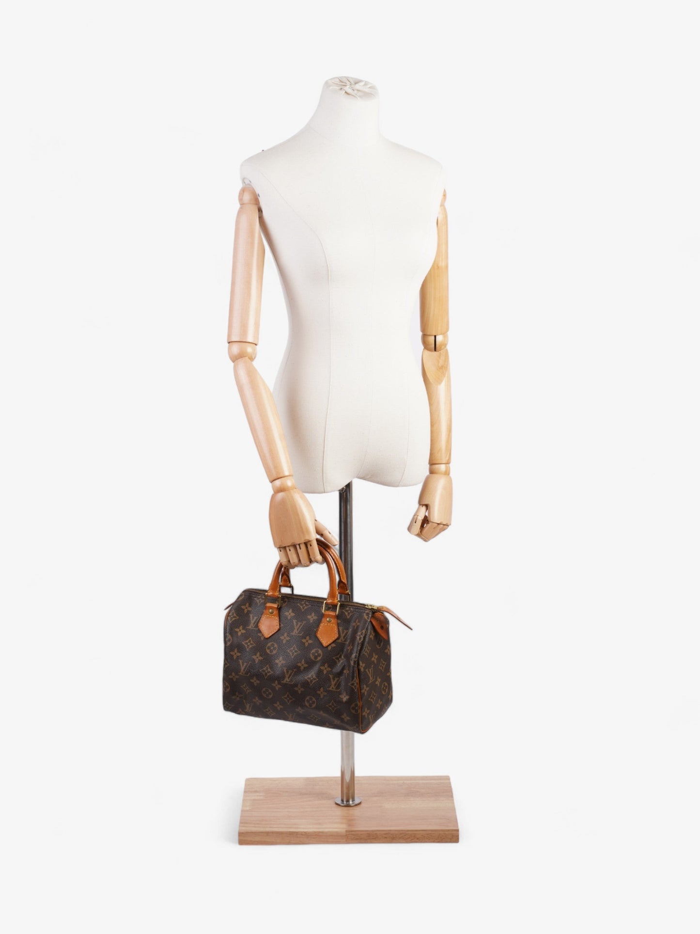 Louis Vuitton Speedy Coated 25 Monogram Canvas Coated Canvas Apparel Canvas 123