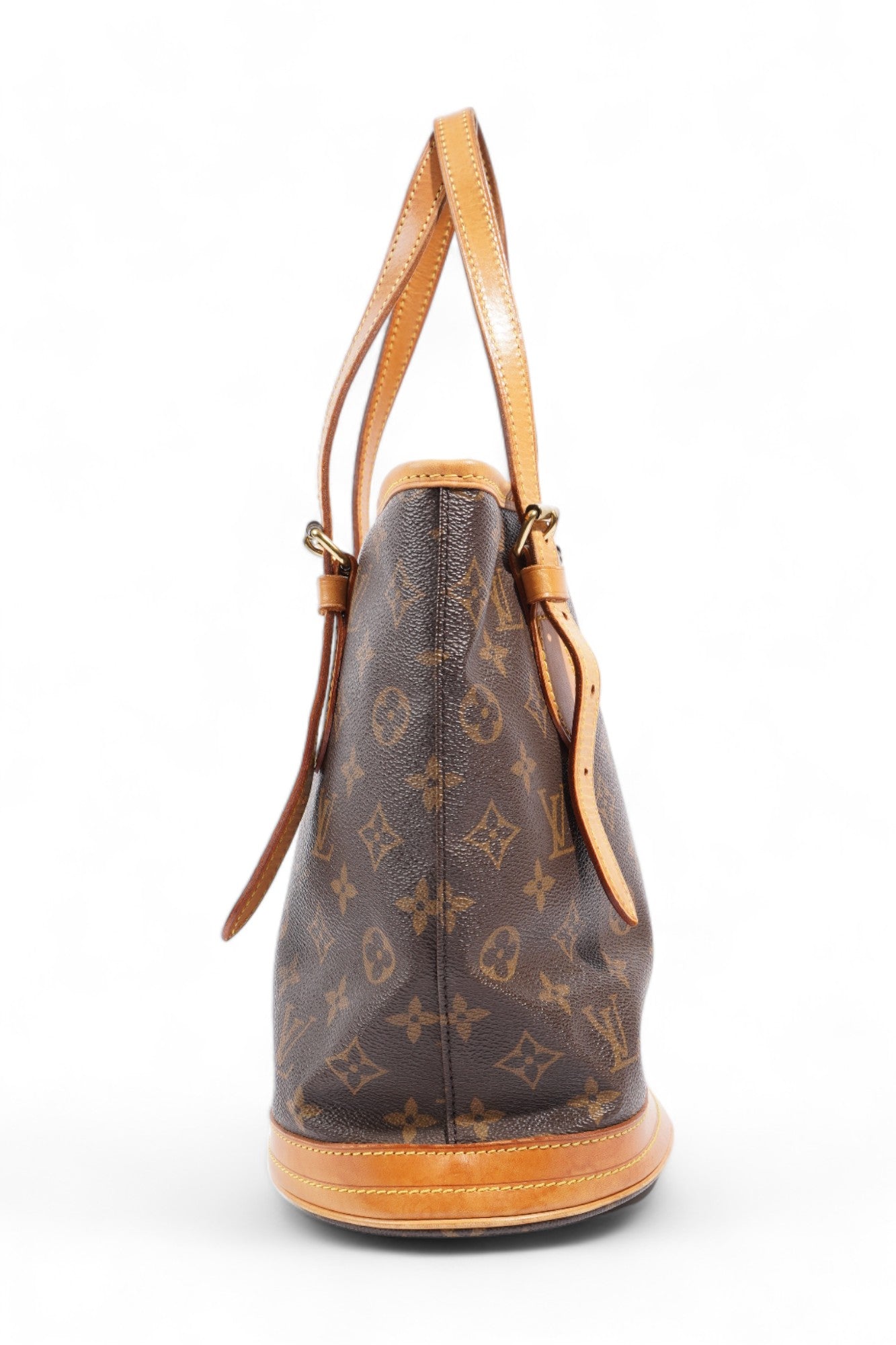 Louis Vuitton Bucket Coated PM Monogram Canvas Coated Canvas Apparel Canvas Pm