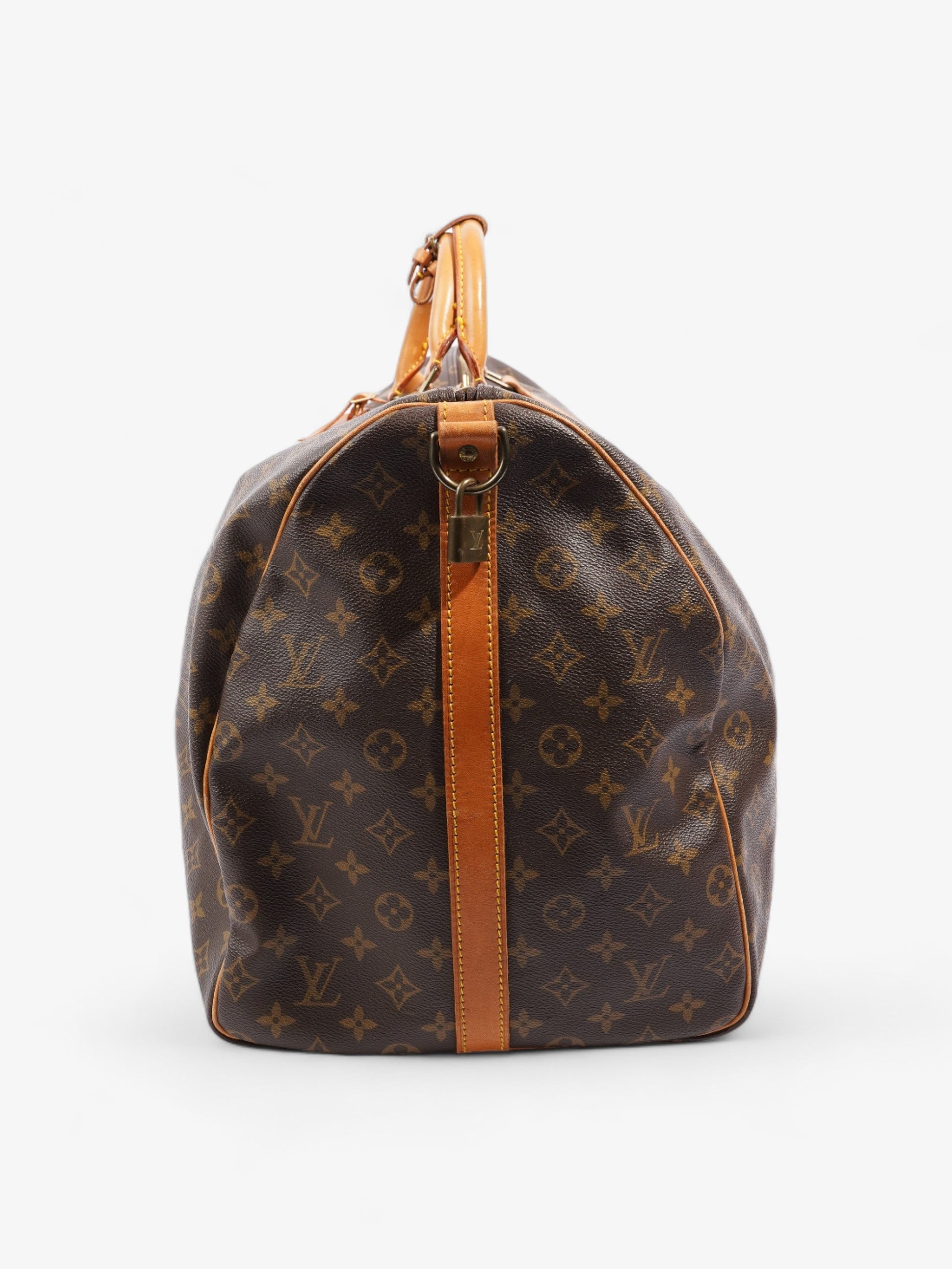Louis Vuitton Keepall Bandouliere Coated 60 Monogram Canvas Coated Canvas Apparel Canvas 61
