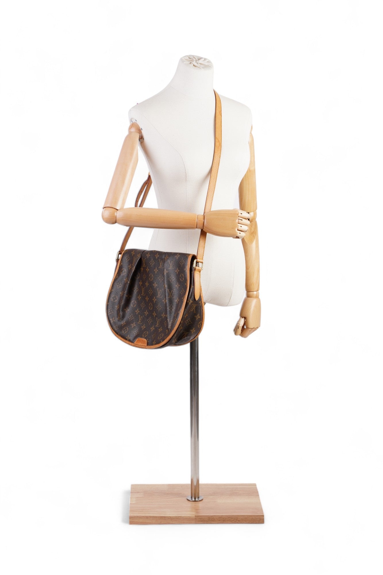 Louis Vuitton Menilmontant Coated MM Monogram Canvas Coated Canvas Apparel