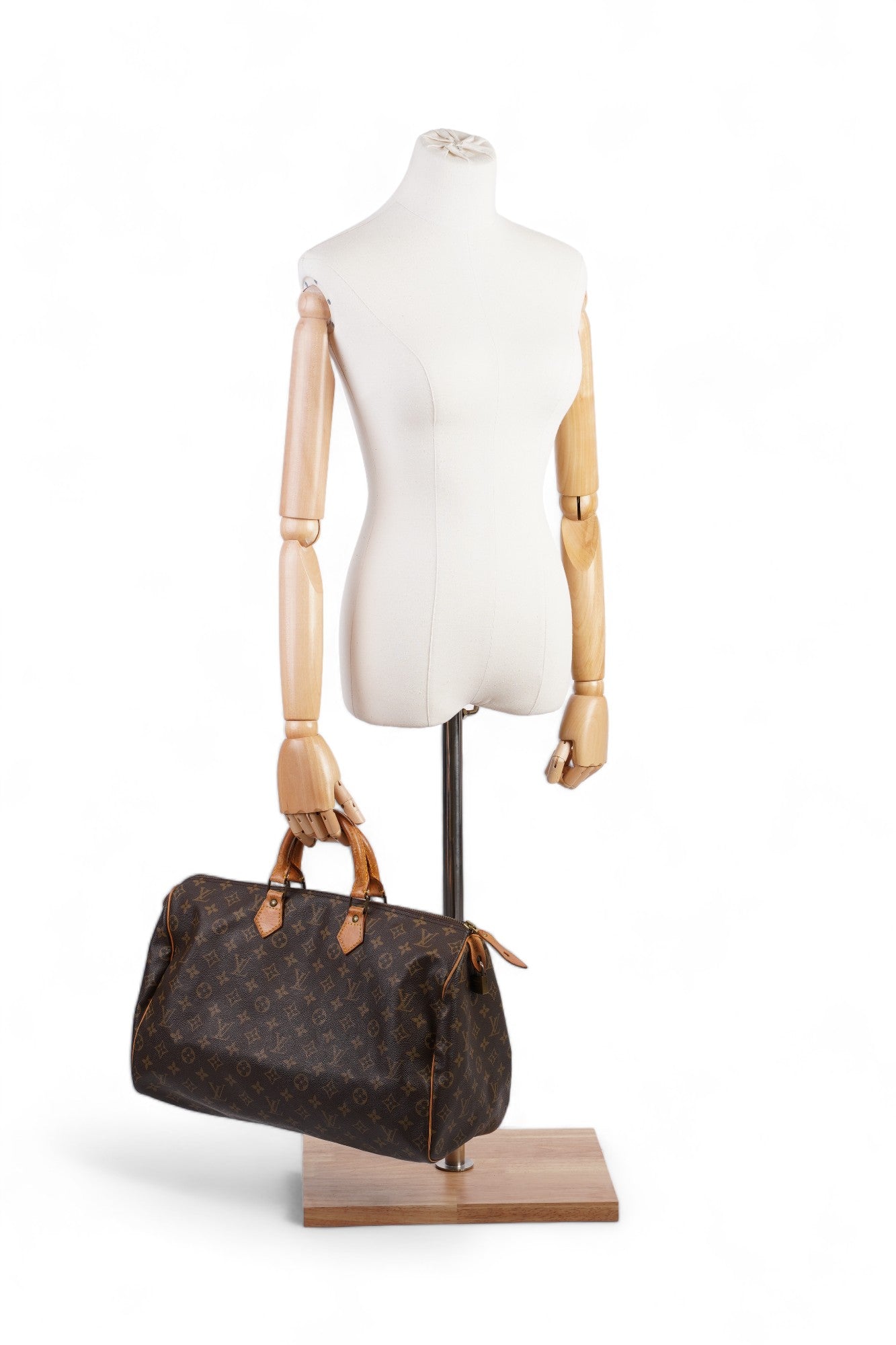 Louis Vuitton Speedy Coated 40 Monogram Canvas Coated Canvas Apparel Canvas 87
