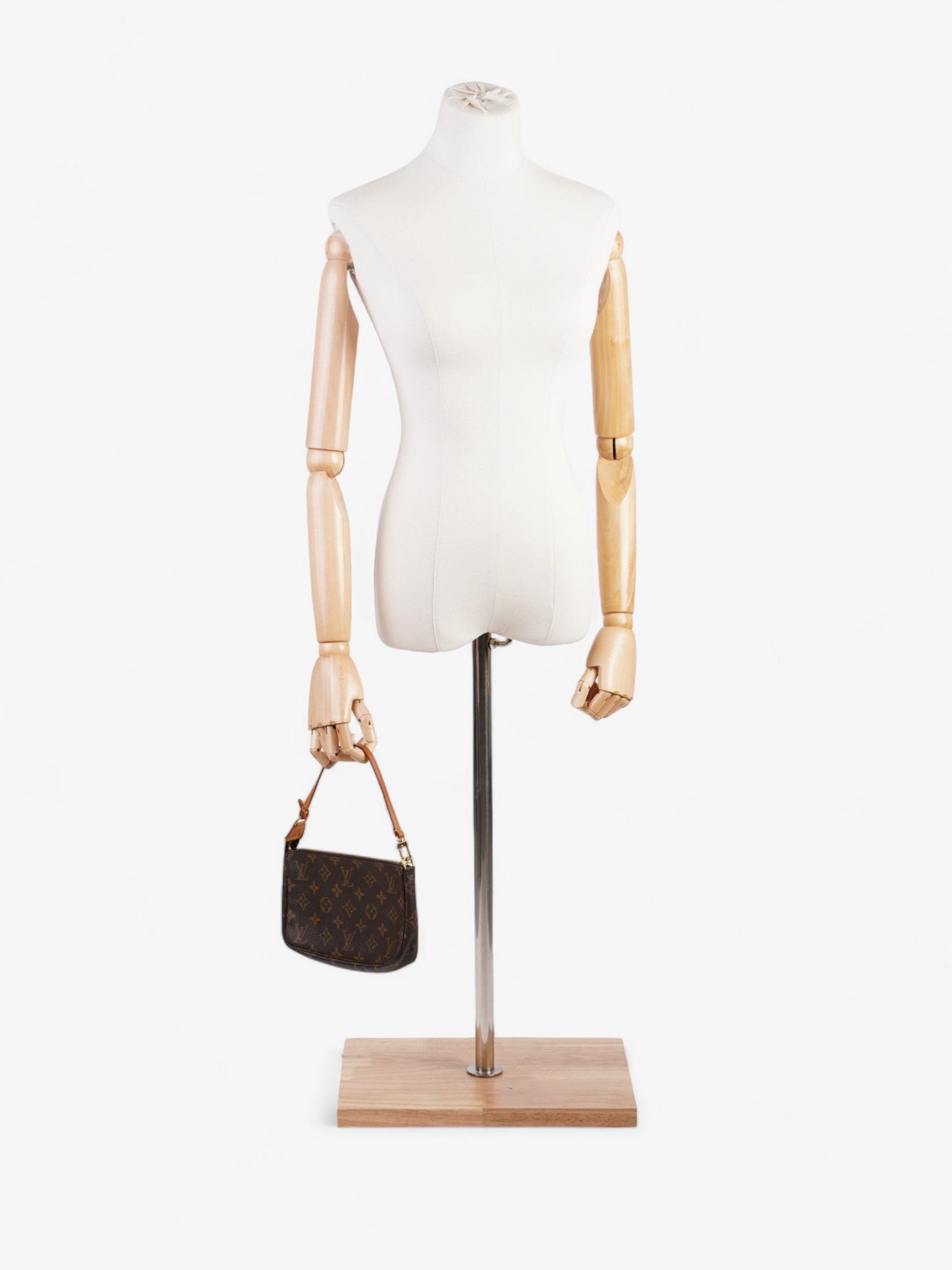 Louis Vuitton Pochette Accessoires Coated Monogram Canvas Coated Canvas Apparel Canvas 23