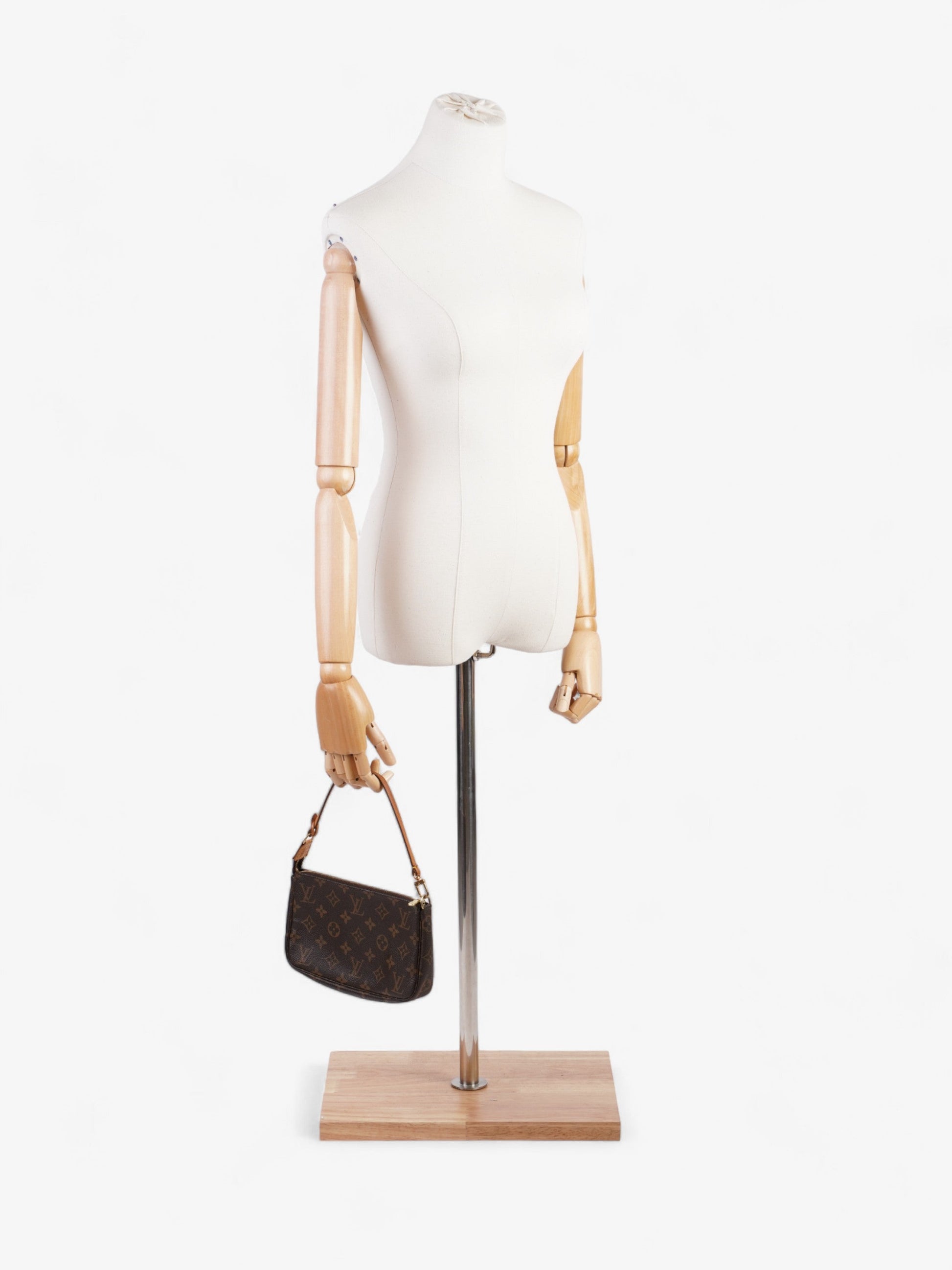 Louis Vuitton Pochette Accessoires Coated Monogram Canvas Coated Canvas Apparel Canvas 24