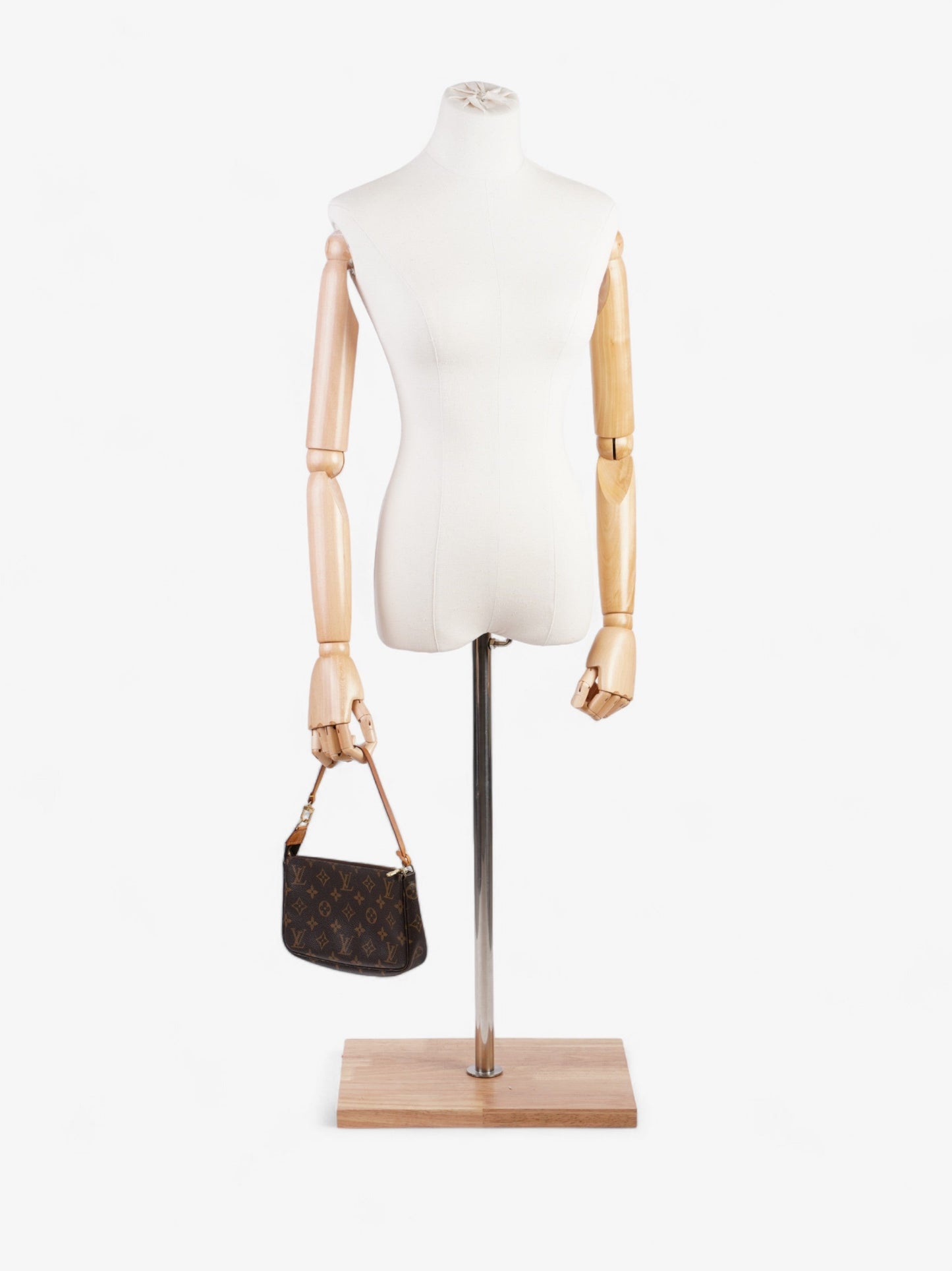 Louis Vuitton Pochette Accessoires Coated Monogram Canvas Coated Canvas Apparel 78
