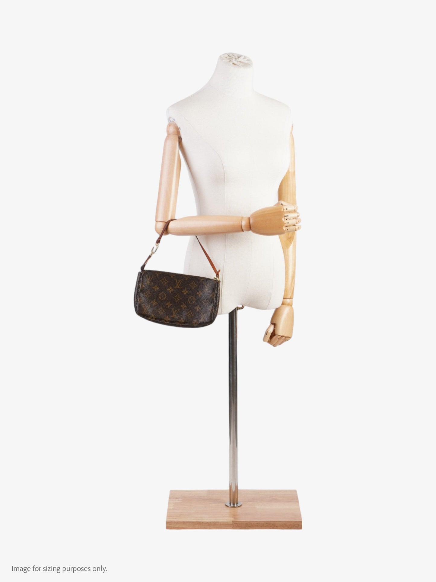 Louis Vuitton Pochette Accessoires Coated Monogram Canvas Coated Canvas Apparel Canvas 16