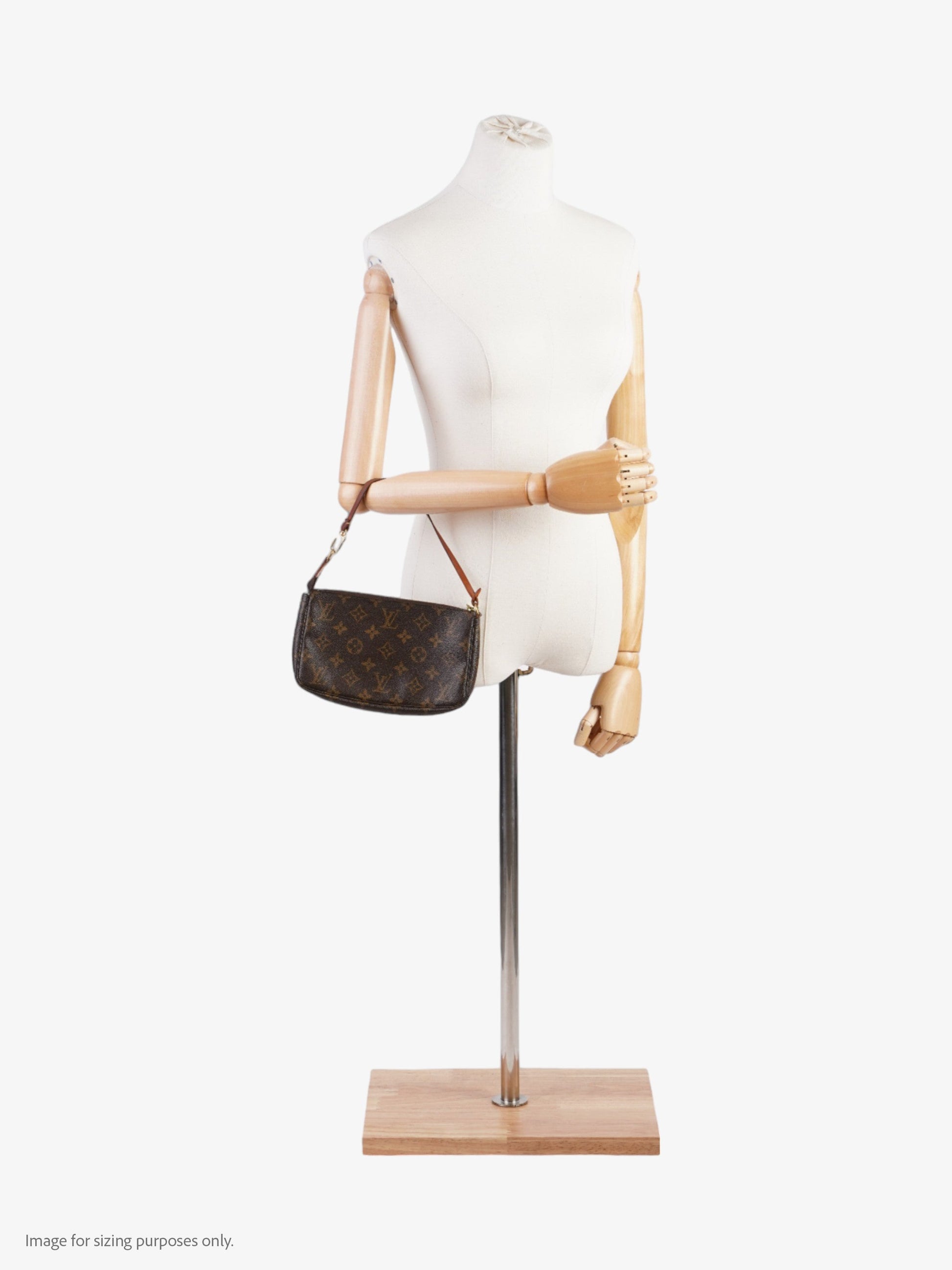 Louis Vuitton Pochette Accessoires Coated Monogram Canvas Coated Canvas Apparel Canvas 16