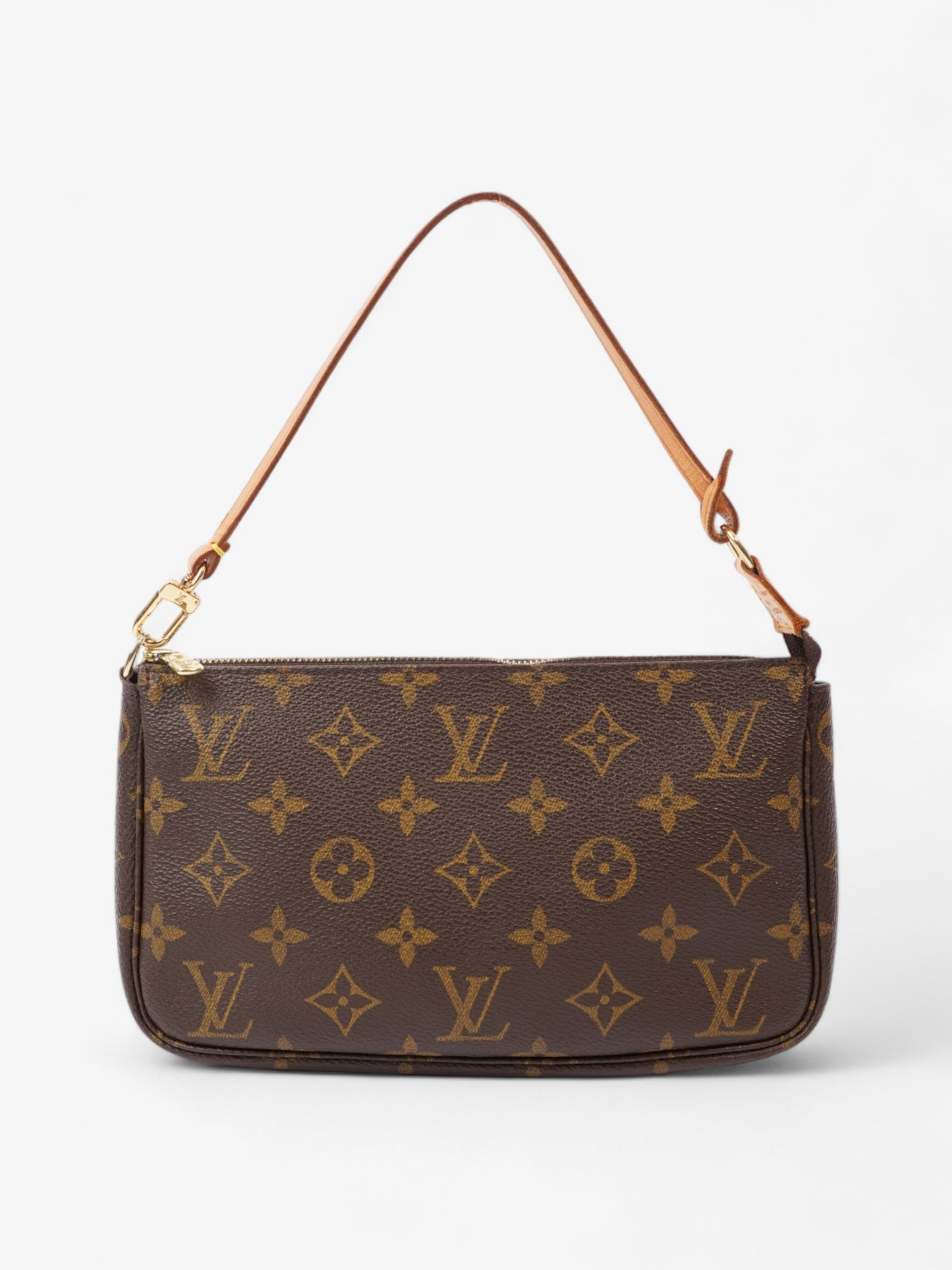 Louis Vuitton Pochette Accessoires Coated Monogram Canvas Coated Canvas Apparel Canvas 20
