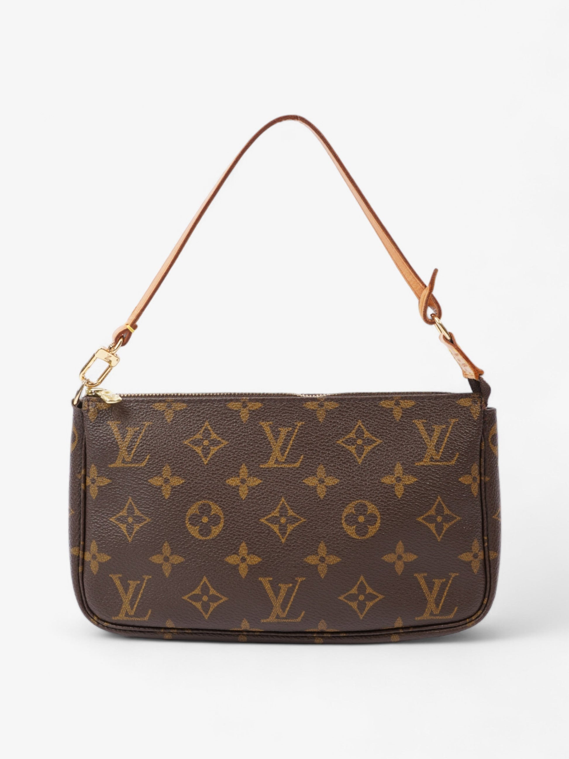 Louis Vuitton Pochette Accessoires Coated Monogram Canvas Coated Canvas Apparel Canvas 20