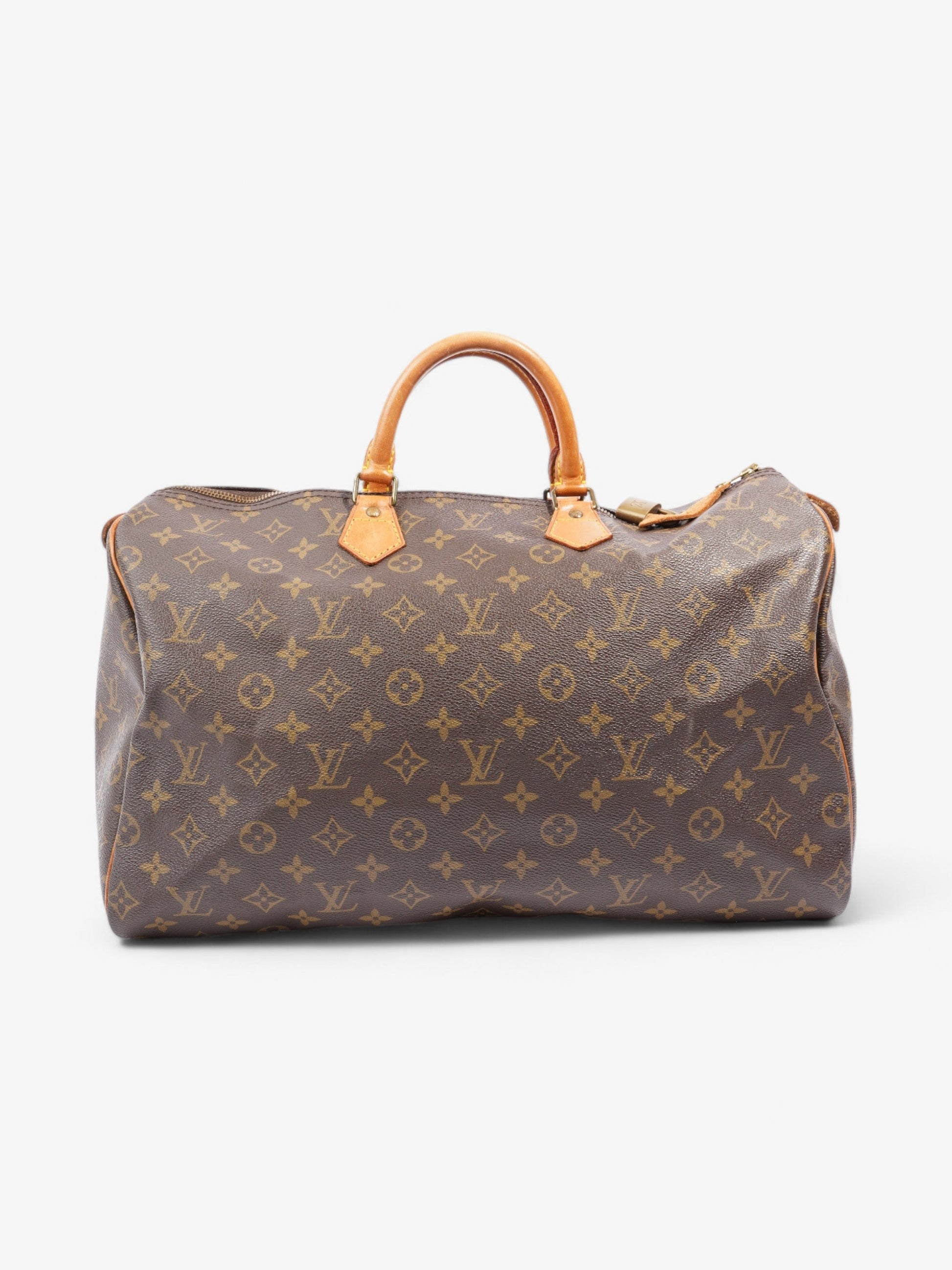 Louis Vuitton Speedy Coated 40 Monogram Canvas Coated Canvas Apparel Canvas 110