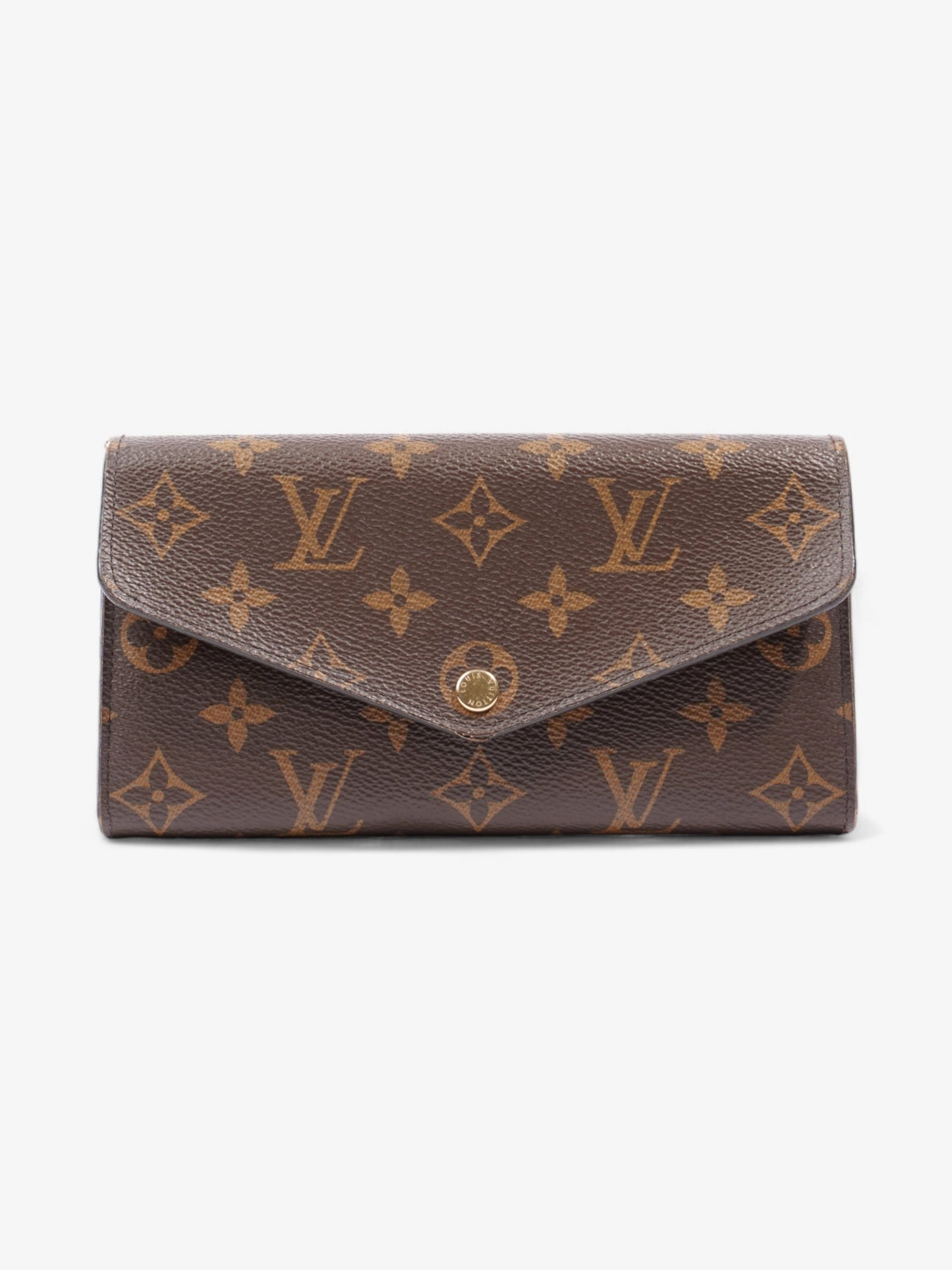 Louis Vuitton Sarah Coated Monogram Canvas Coated Canvas Wallet Case Canvas 7