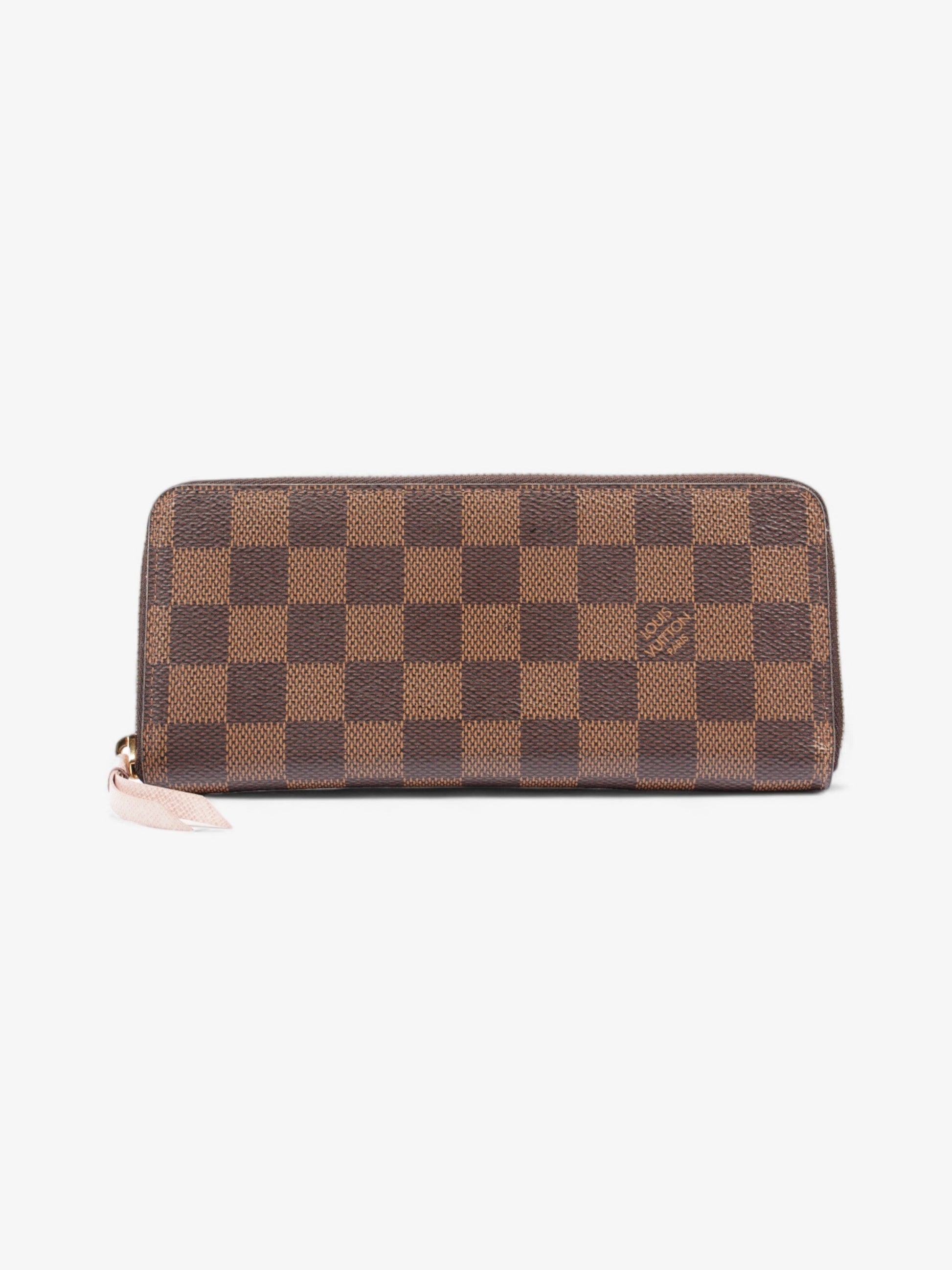 Louis Vuitton Clemence Ebene Rose Ballerine Coated Damier Canvas Coated Canvas Apparel