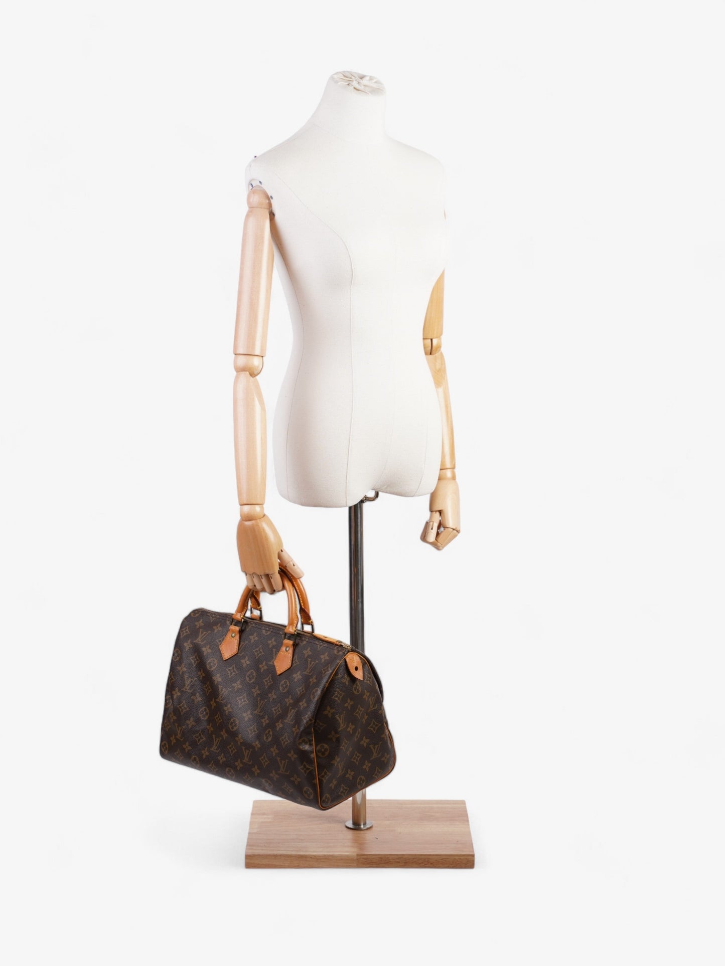 Louis Vuitton Speedy Coated 35 Monogram Canvas Coated Canvas Apparel Canvas 107