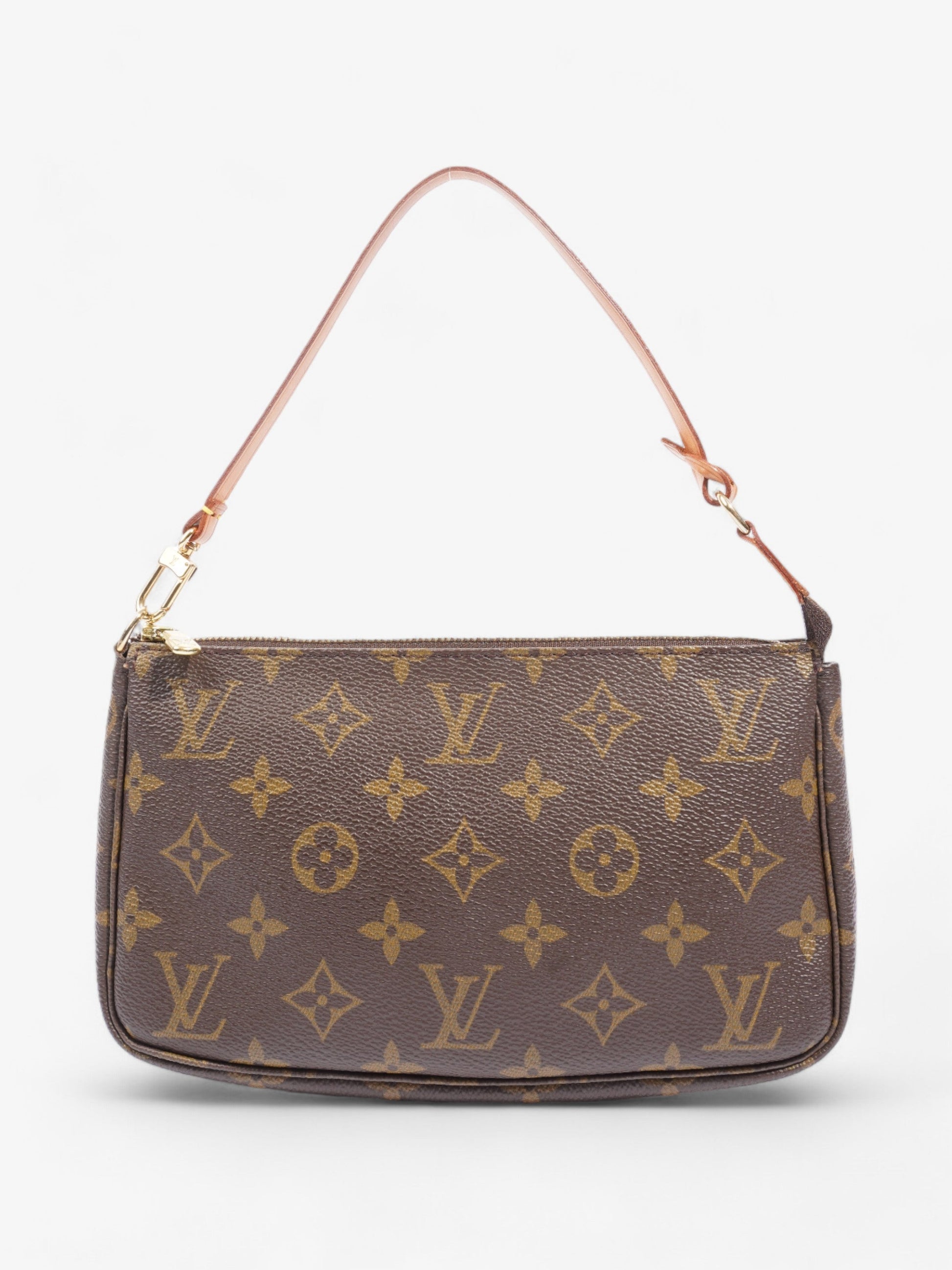 Louis Vuitton Pochette Accessoires Coated Monogram Canvas Coated Canvas Apparel Canvas 22