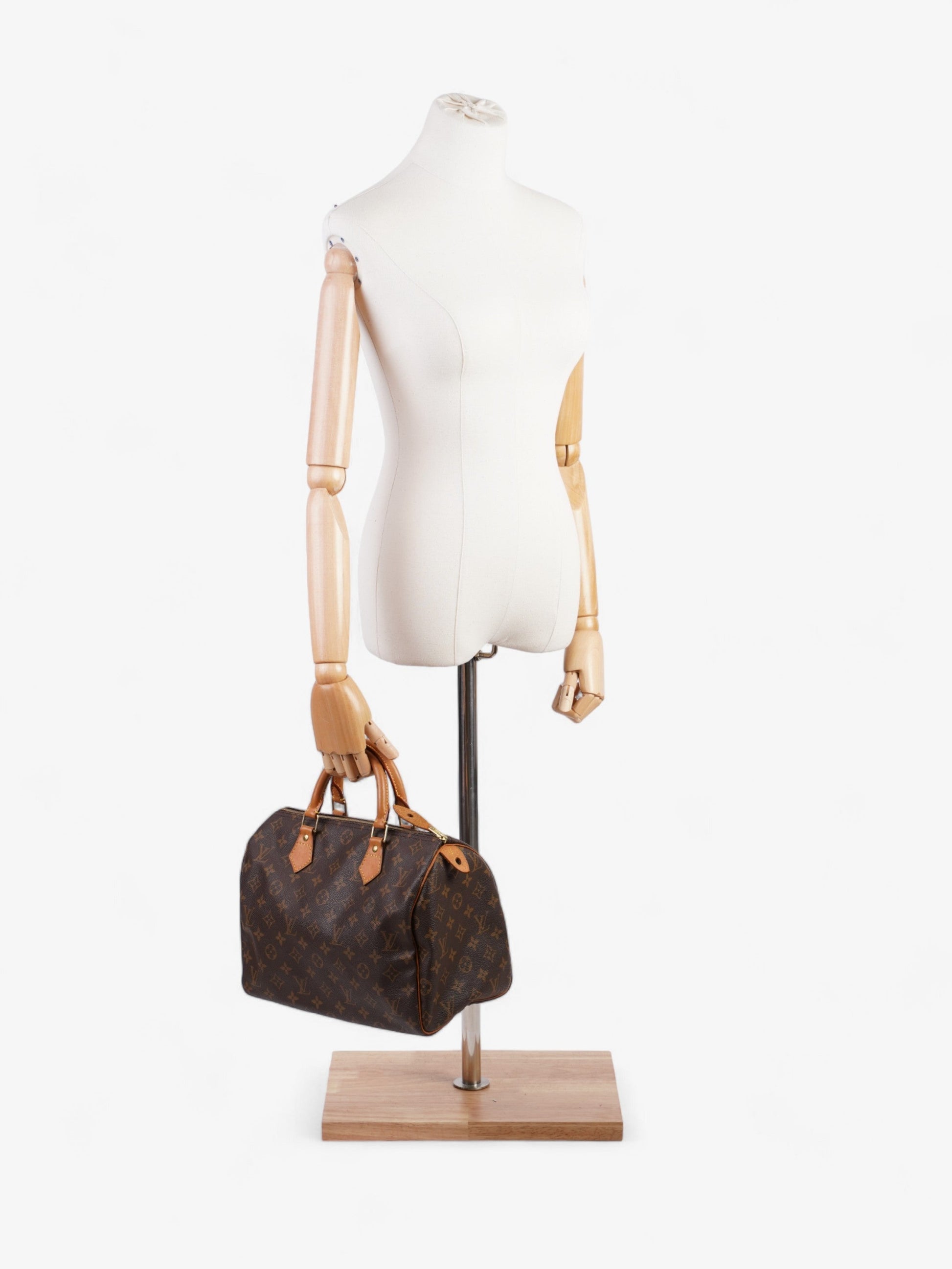 Louis Vuitton Speedy Coated 30 Monogram Canvas Coated Canvas Apparel 75