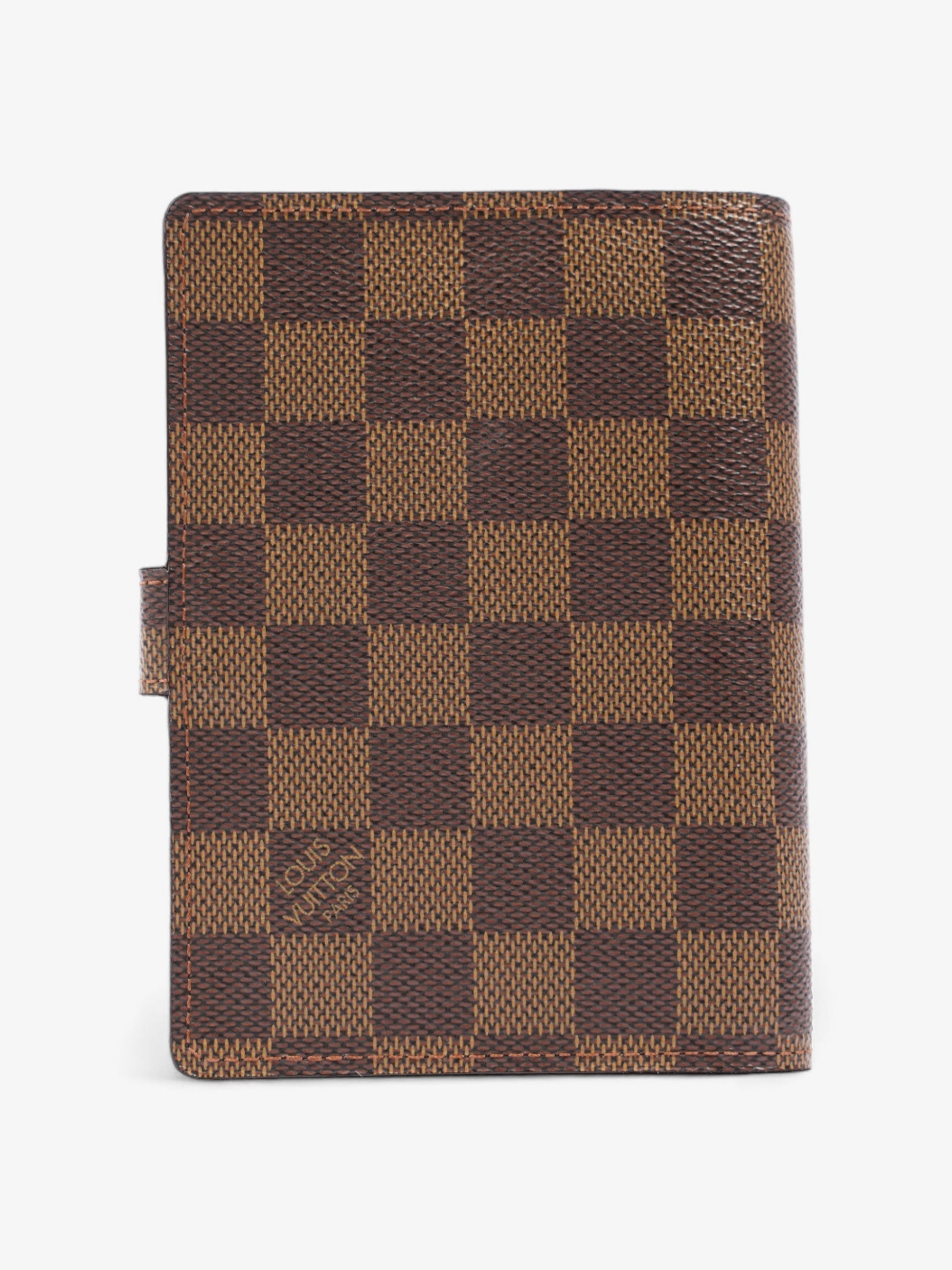 Louis Vuitton Agenda Cover Ebene Coated Damier Canvas Coated Canvas Apparel