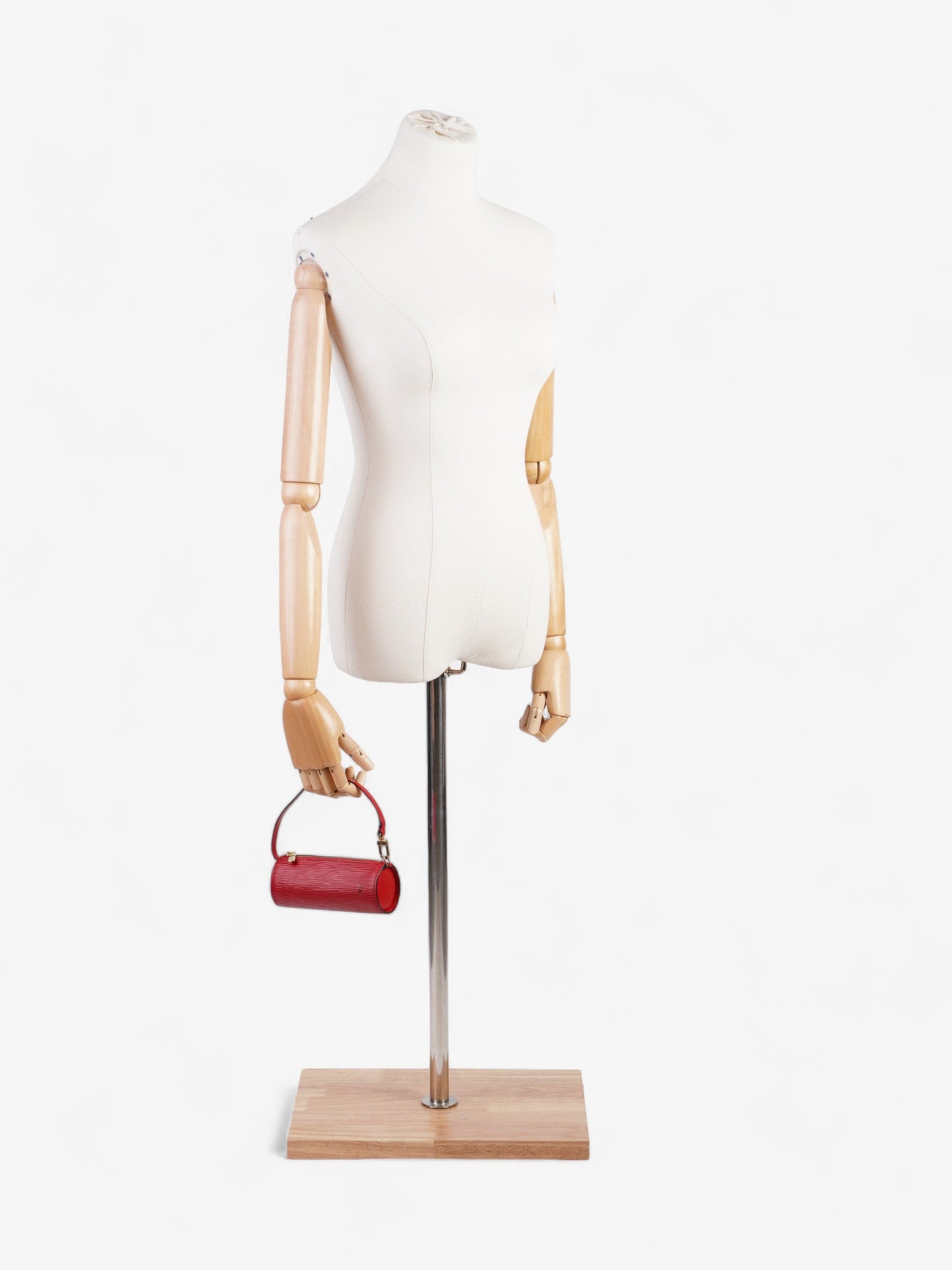 Louis Vuitton Papillon Epi Leather Red Mini Bag